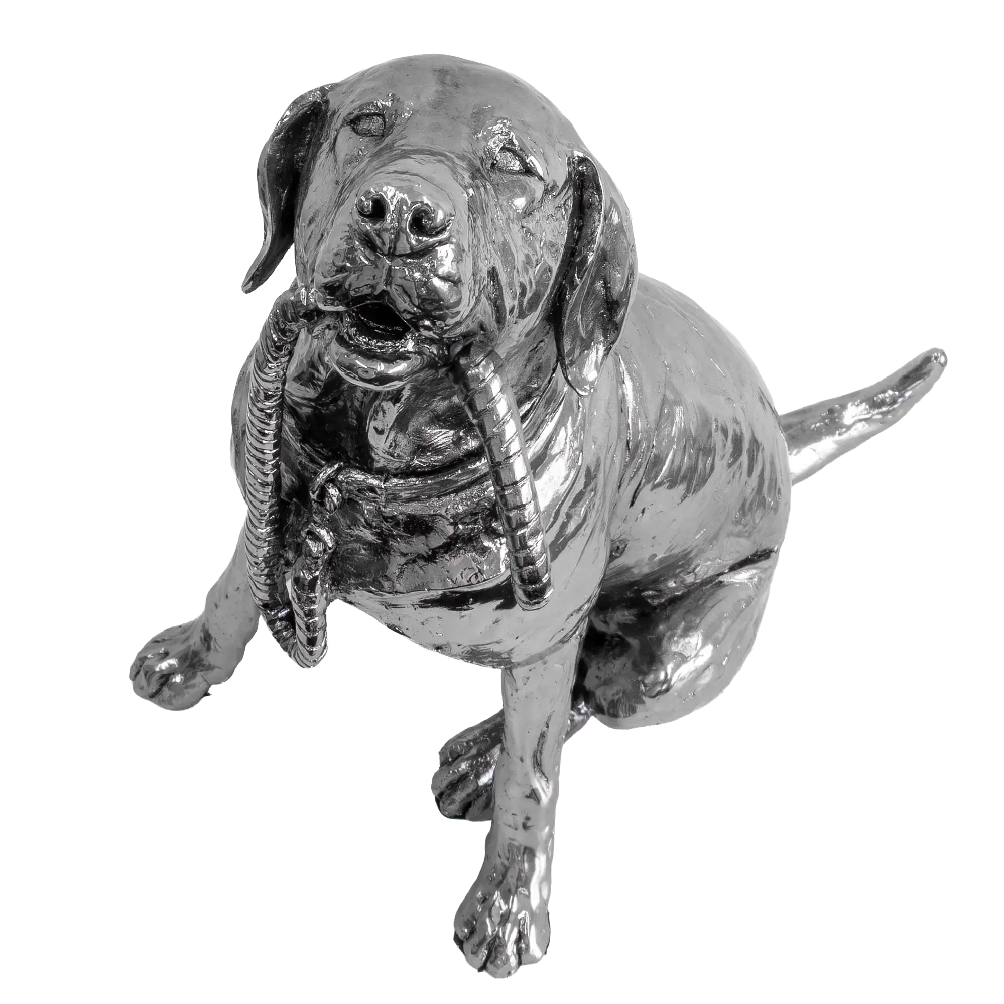 Richard Cooper Nickel Studio Collection Labrador Figurine