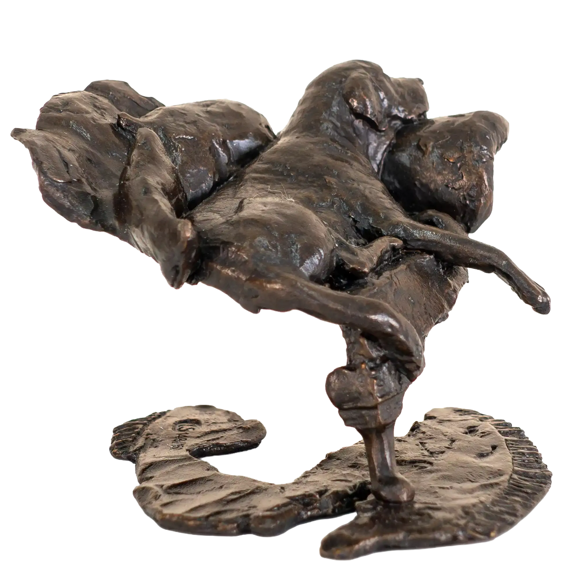 Richard Cooper Limited Edition Bronze Labrador in Arm Chair Figurine