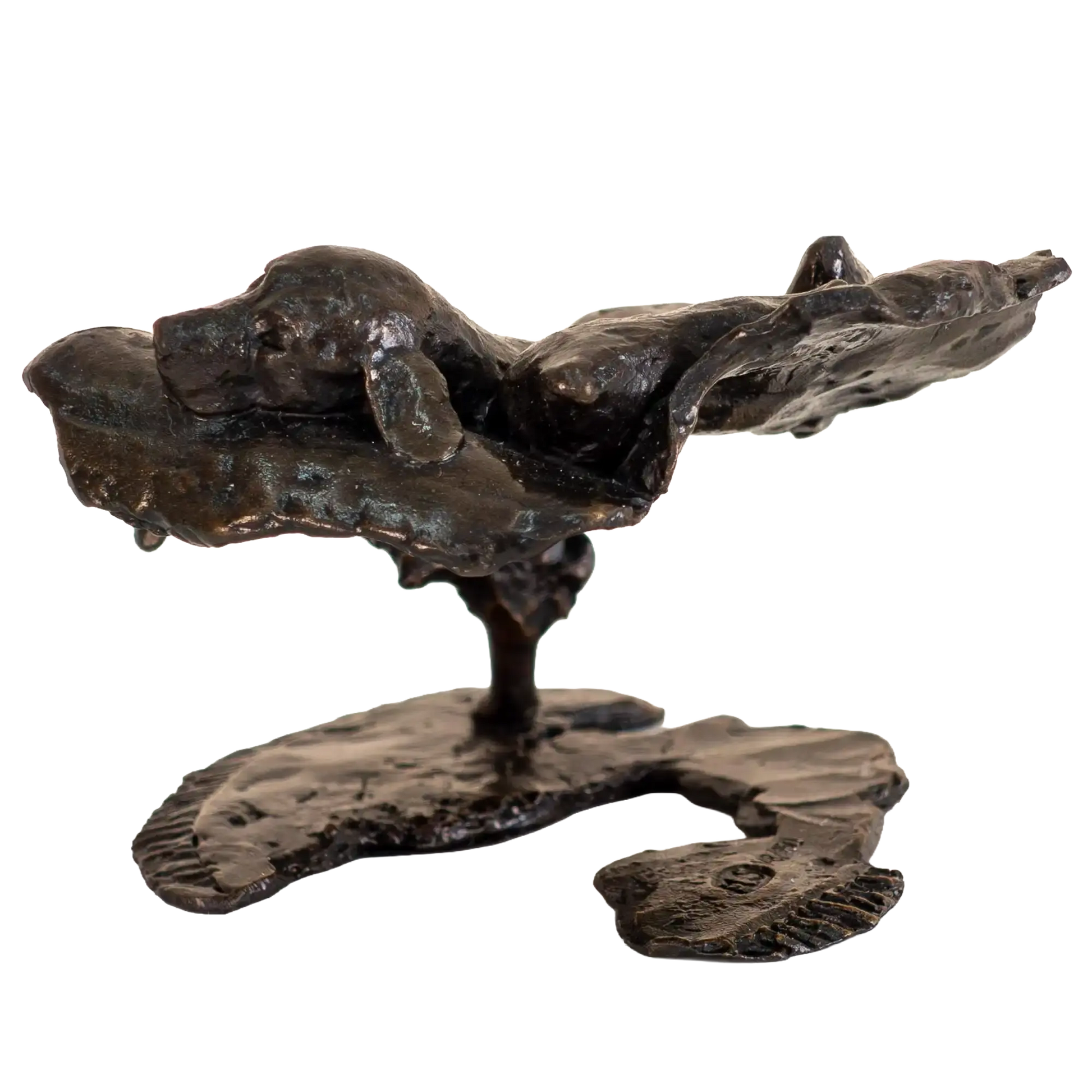 Richard Cooper Limited Edition Bronze Labrador in Arm Chair Figurine