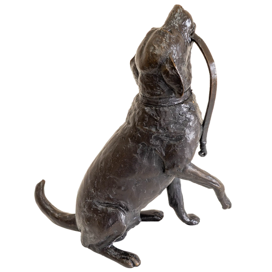 Richard Cooper Limited Edition Bronze Labrador with Lead Figurine
