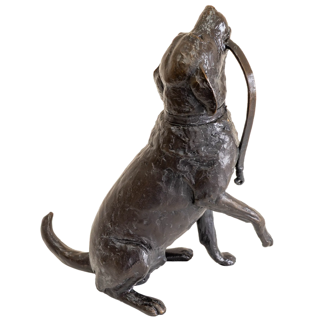 Richard Cooper Limited Edition Bronze Labrador with Lead Figurine