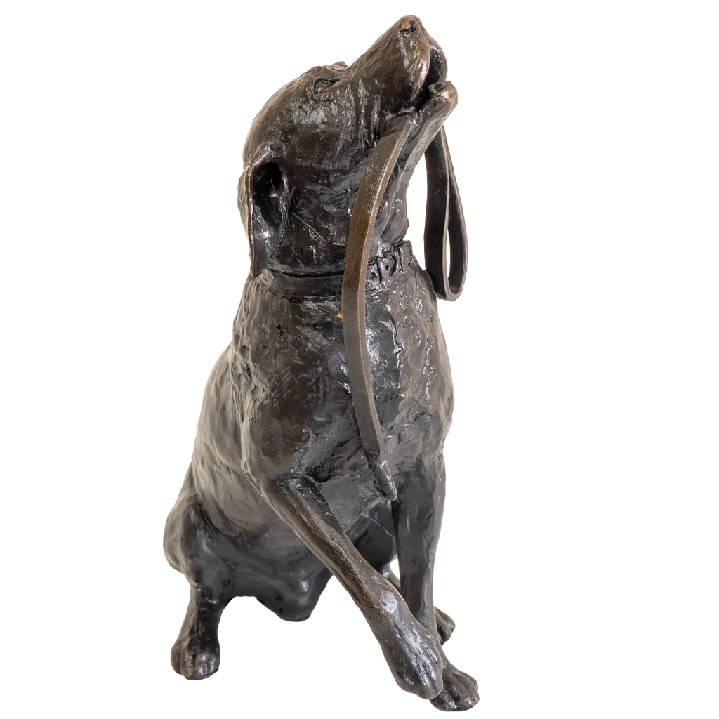 Richard Cooper Limited Edition Bronze Labrador with Lead Figurine