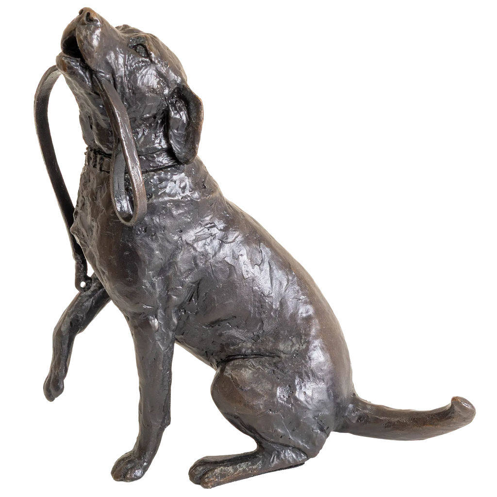 Richard Cooper Limited Edition Bronze Labrador with Lead Figurine