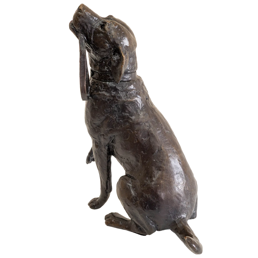 Richard Cooper Limited Edition Bronze Labrador with Lead Figurine