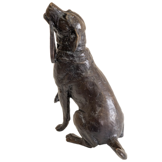 Richard Cooper Limited Edition Bronze Labrador with Lead Figurine