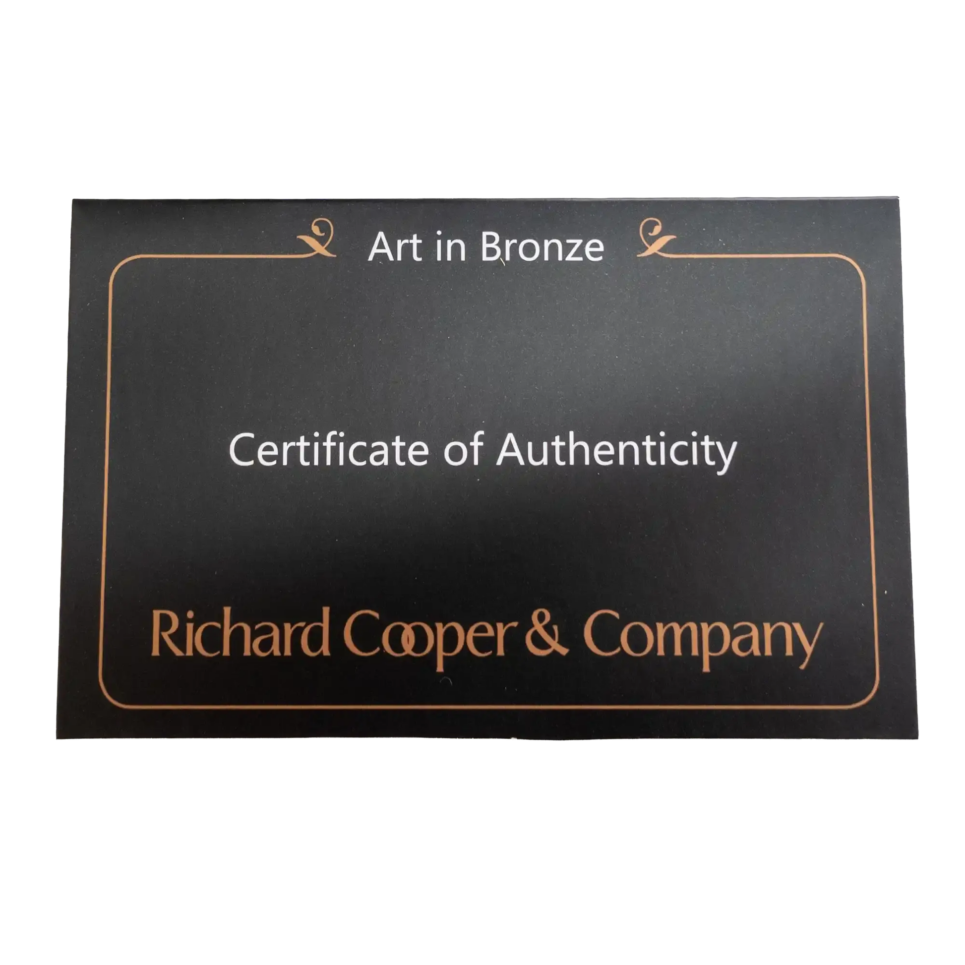 Richard Cooper Bronze Stags Collection The Leader Figurine