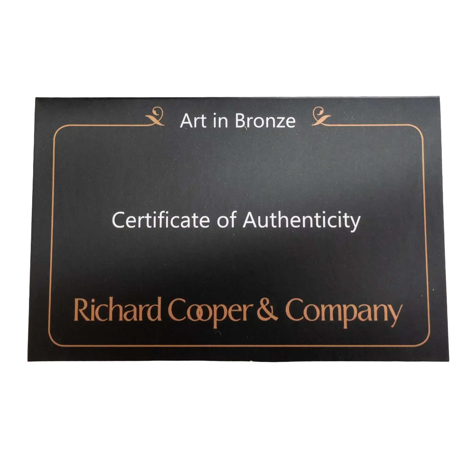 Richard Cooper Limited Edition Bronze Waiting for the Guns Figurine Charterwells