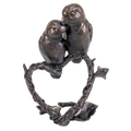Richard Cooper Bronze Birds Collection Lovebirds