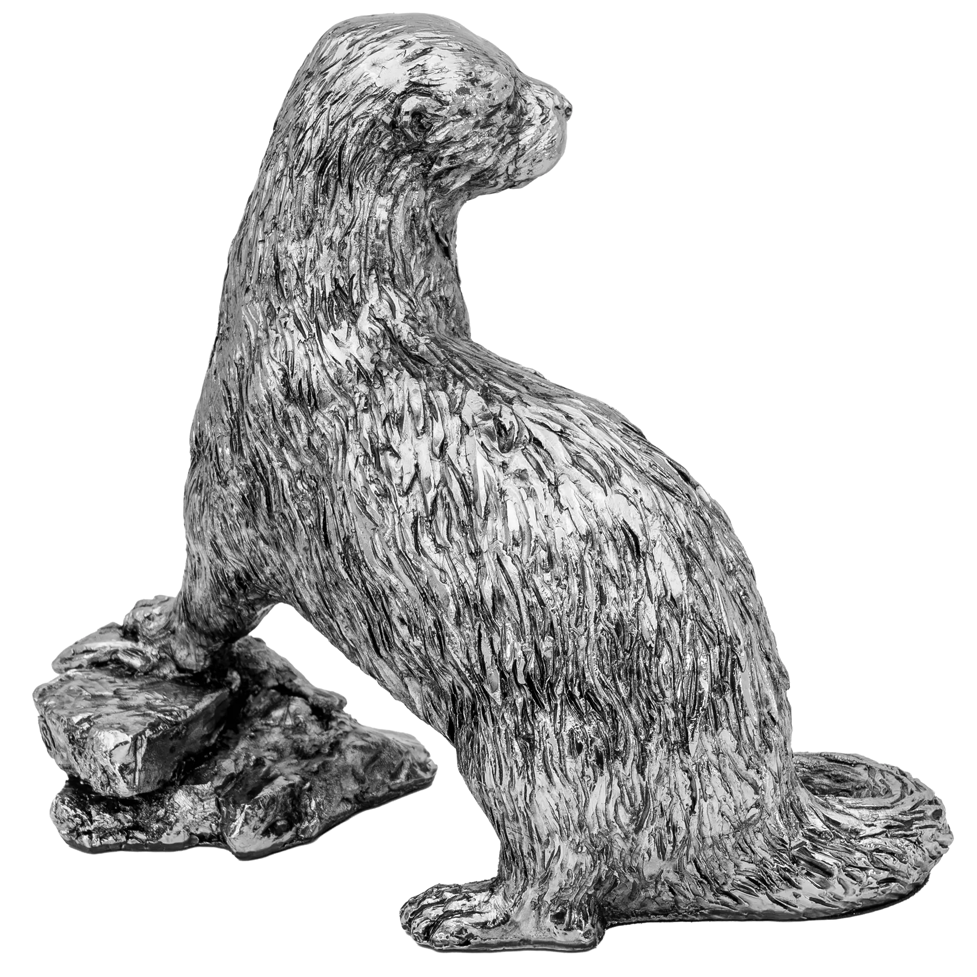Richard Cooper Nickel Studio Collection Lucky Catch Otter