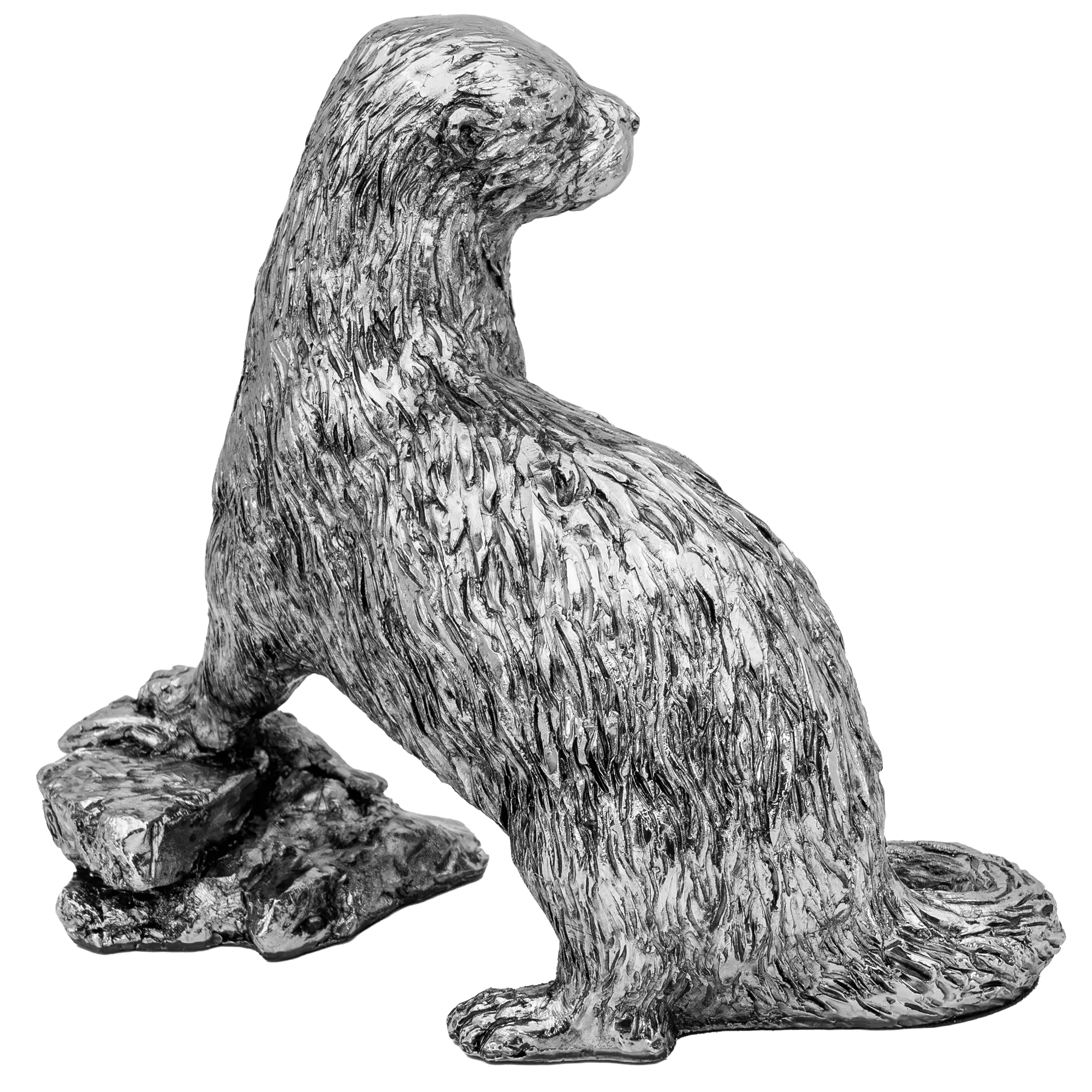Richard Cooper Nickel Studio Collection Lucky Catch Otter
