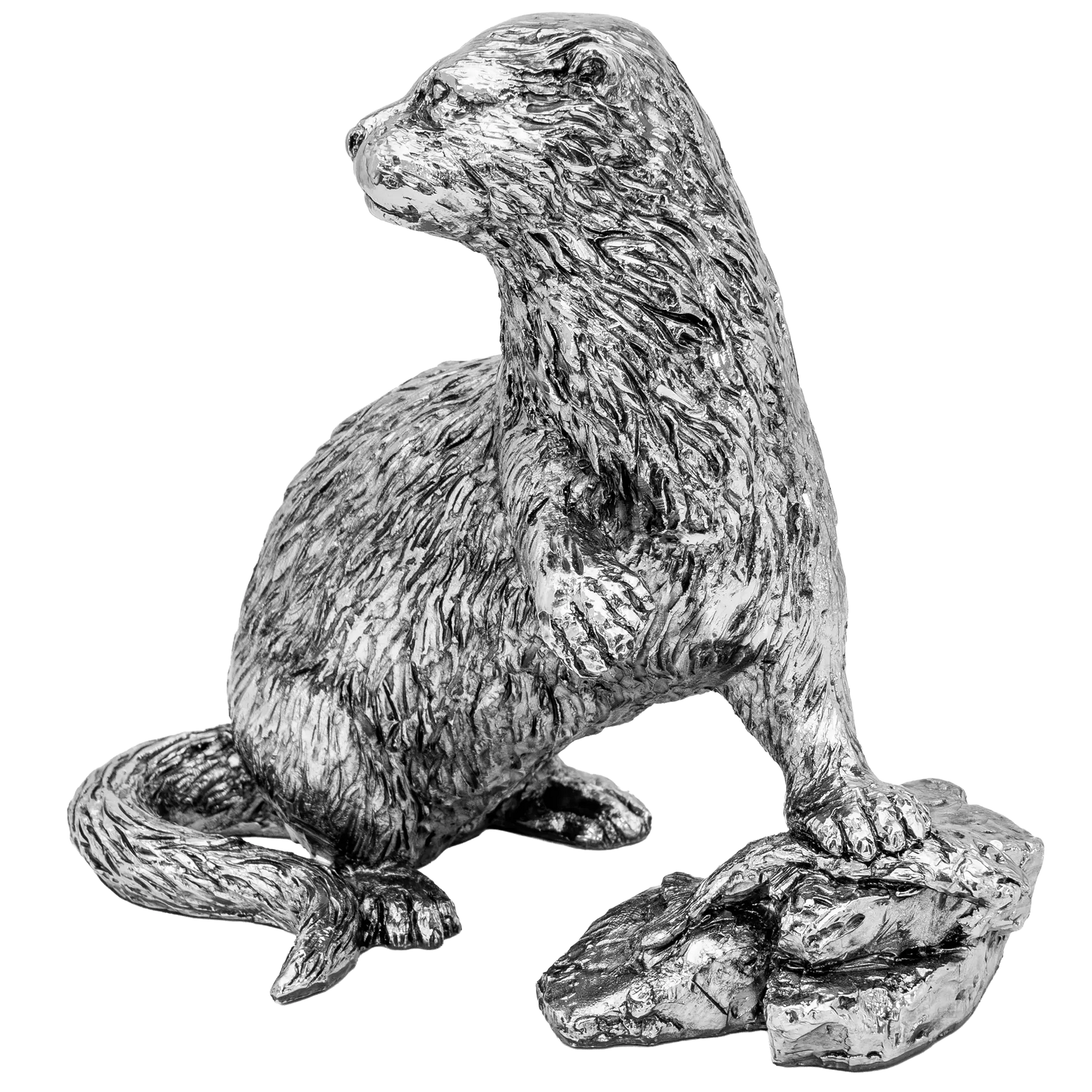Richard Cooper Nickel Studio Collection Lucky Catch Otter