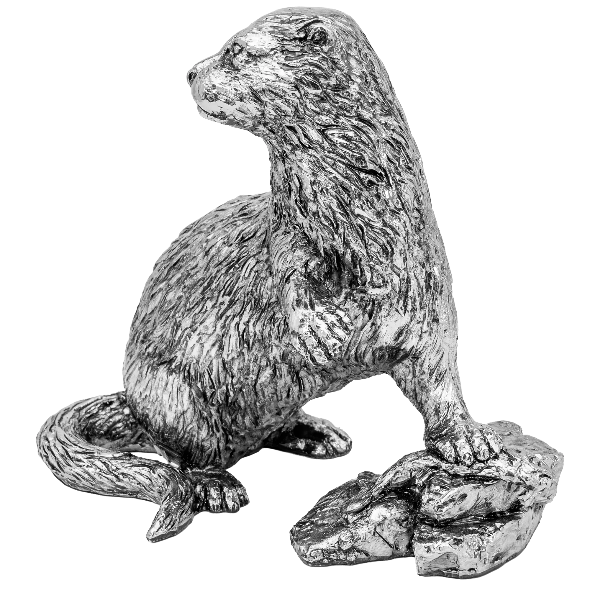 Richard Cooper Nickel Studio Collection Lucky Catch Otter