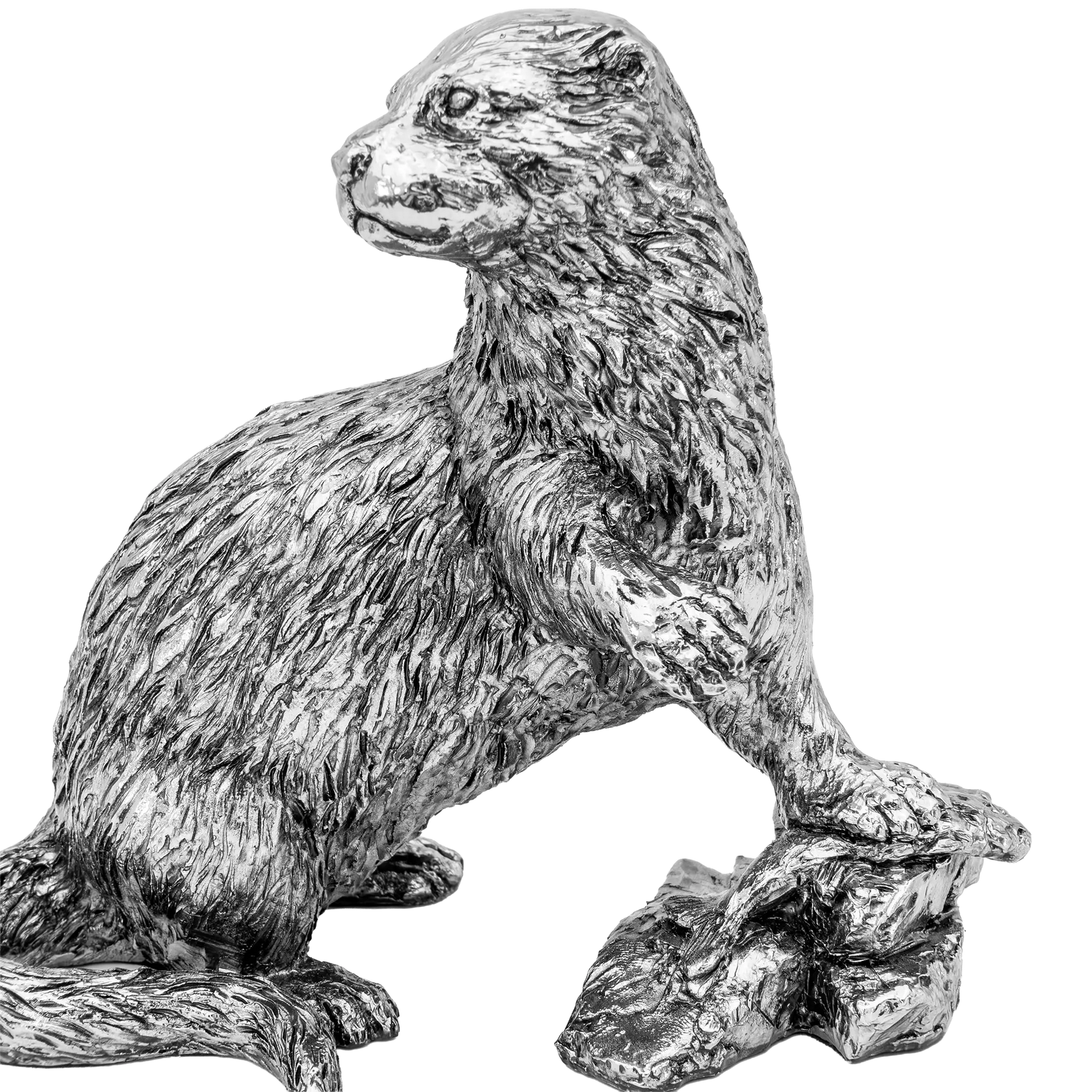 Richard Cooper Nickel Studio Collection Lucky Catch Otter