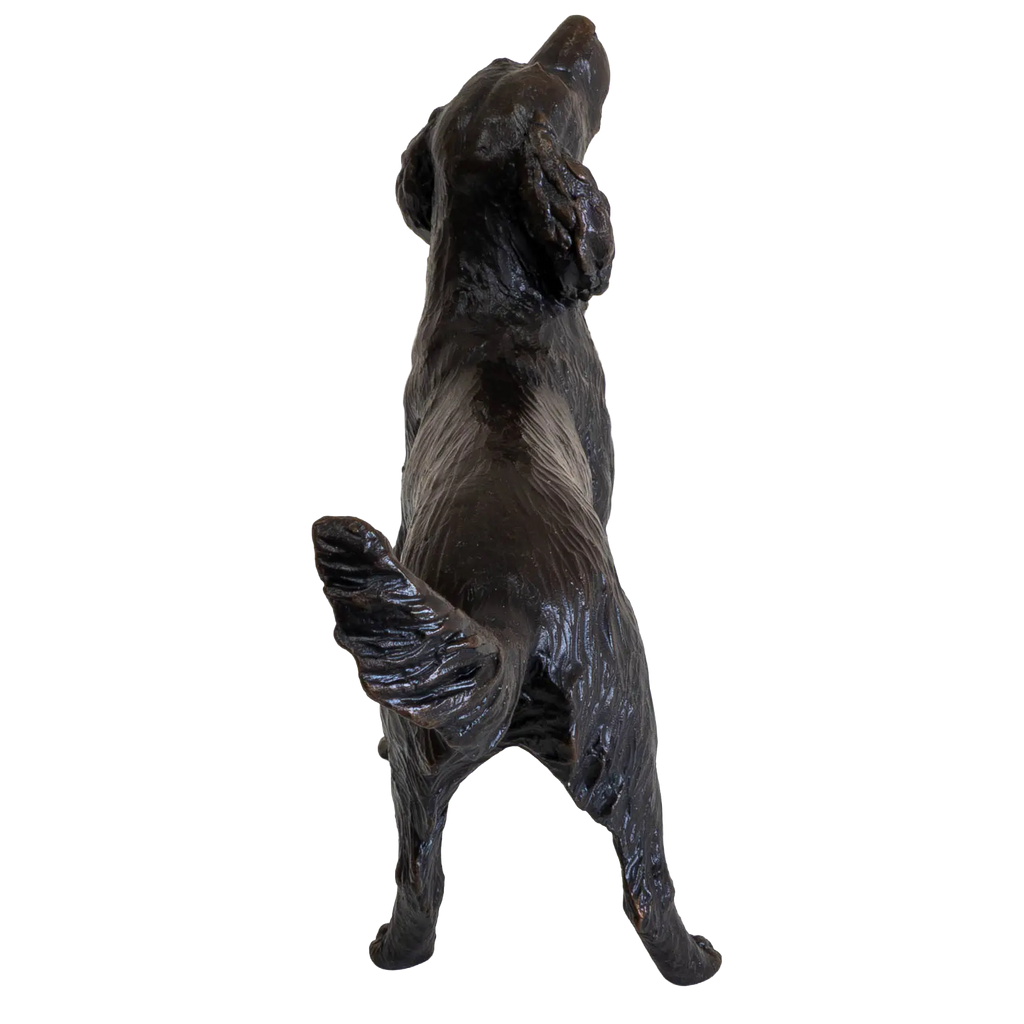 Richard Cooper Bronze Medium Springer Spaniel Figurine Dog Sculpture