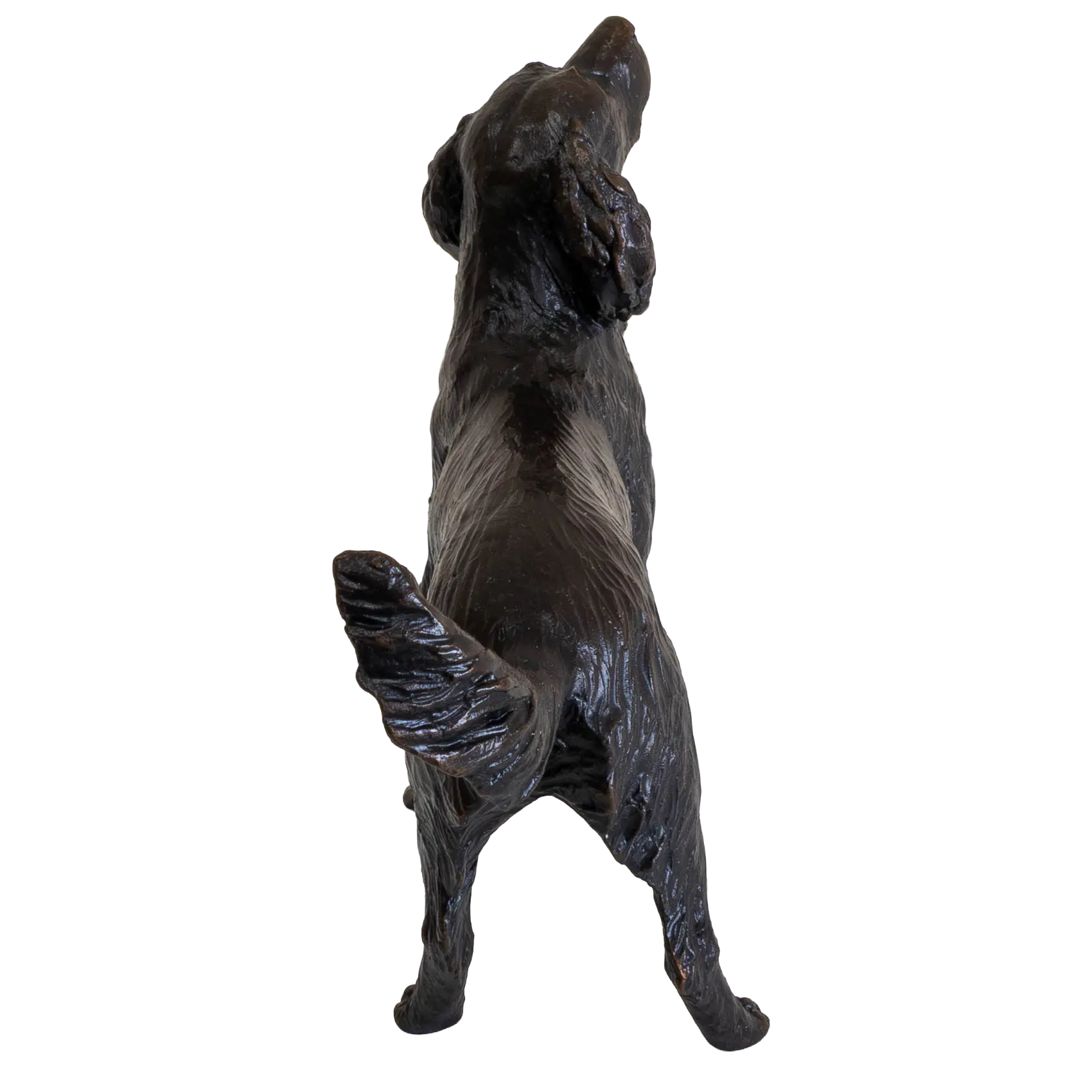 Richard Cooper Bronze Medium Springer Spaniel Figurine Dog Sculpture