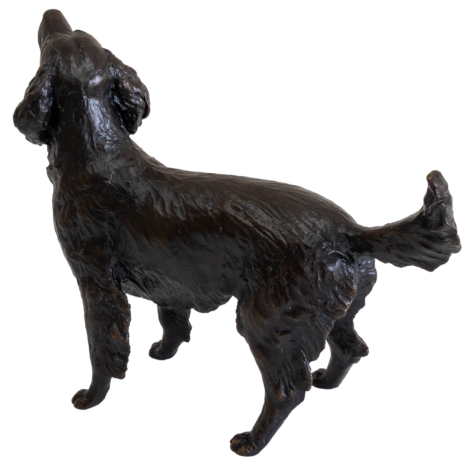 Richard Cooper Bronze Medium Springer Spaniel Figurine Dog Sculpture