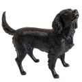 Richard Cooper Bronze Medium Springer Spaniel Figurine Dog Sculpture