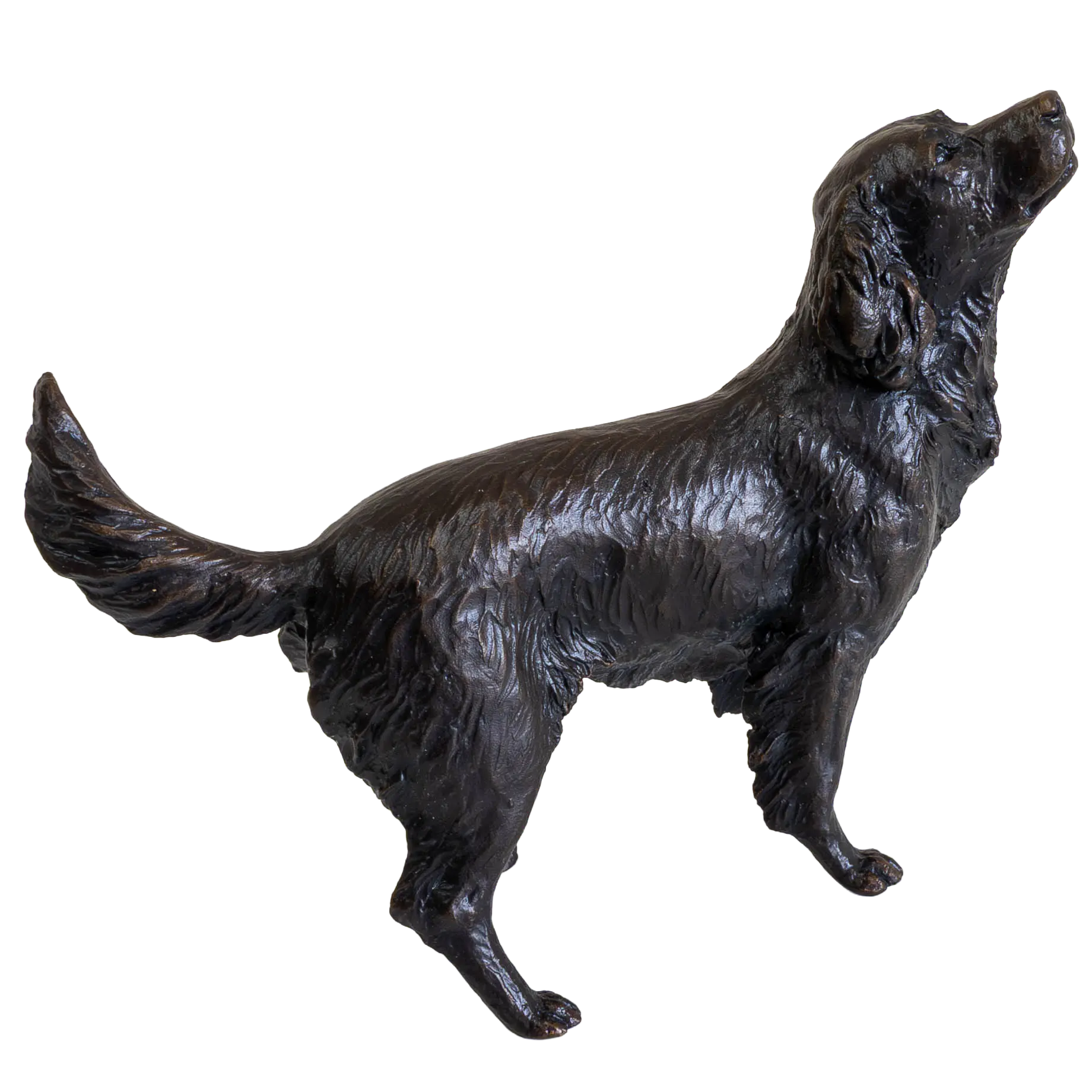 Richard Cooper Bronze Medium Springer Spaniel Figurine Dog Sculpture