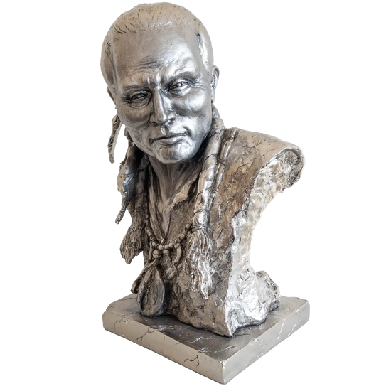 Richard Cooper Nickel Studio Collection Native Spirit Figurine