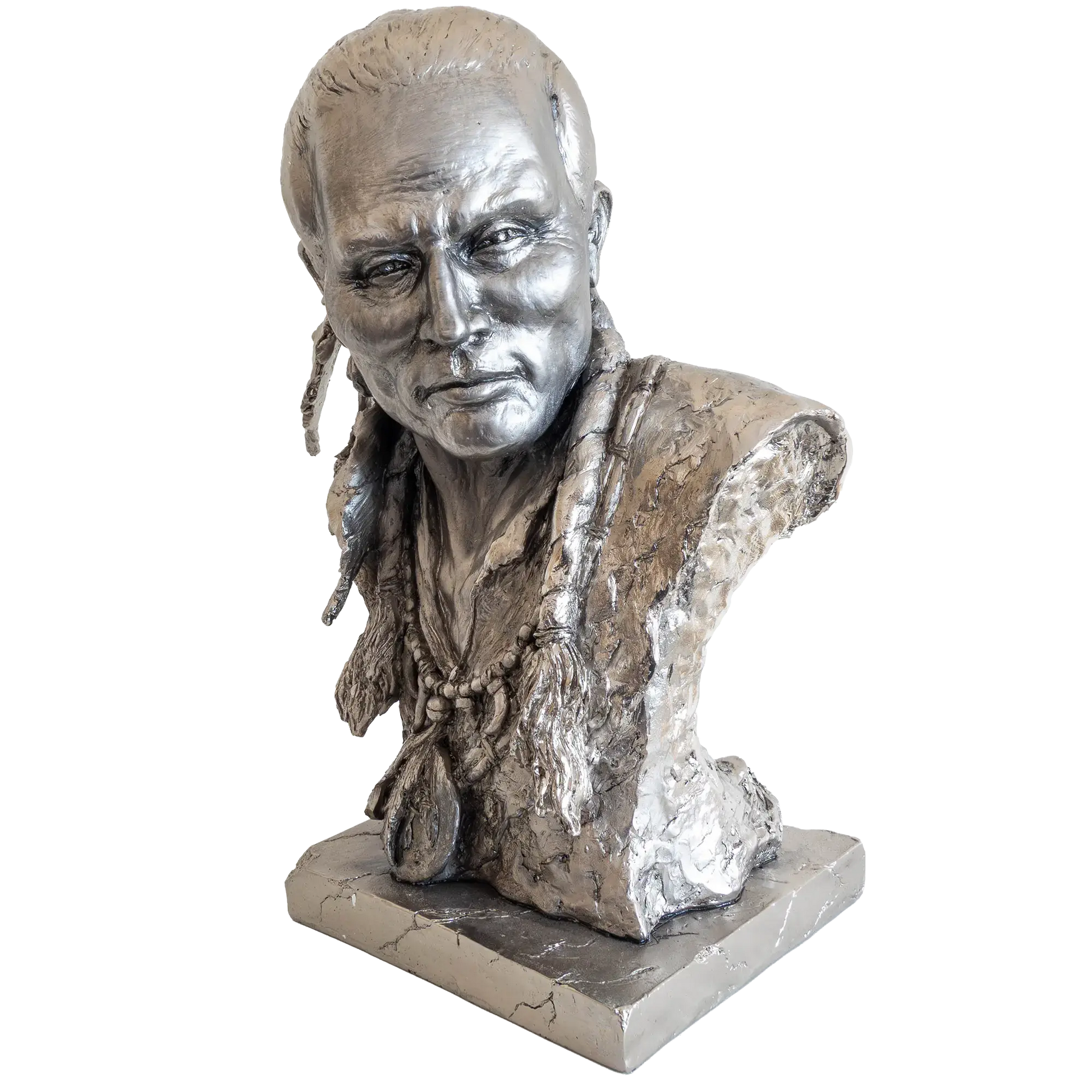 Richard Cooper Nickel Studio Collection Native Spirit Figurine