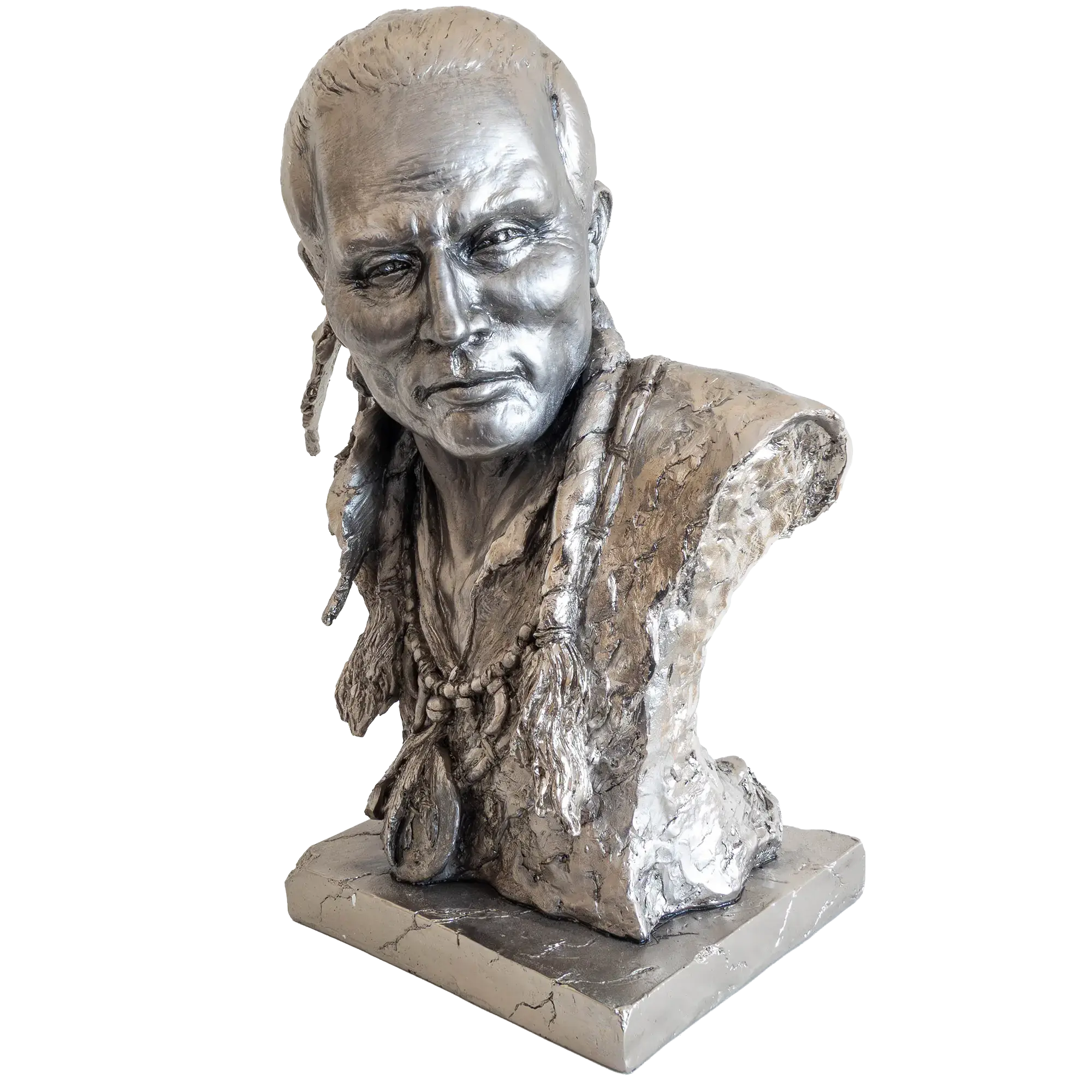 Richard Cooper Nickel Studio Collection Native Spirit Figurine