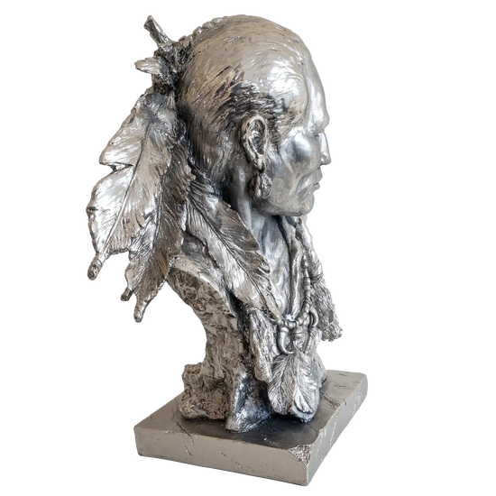 Richard Cooper Nickel Studio Collection Native Spirit Figurine