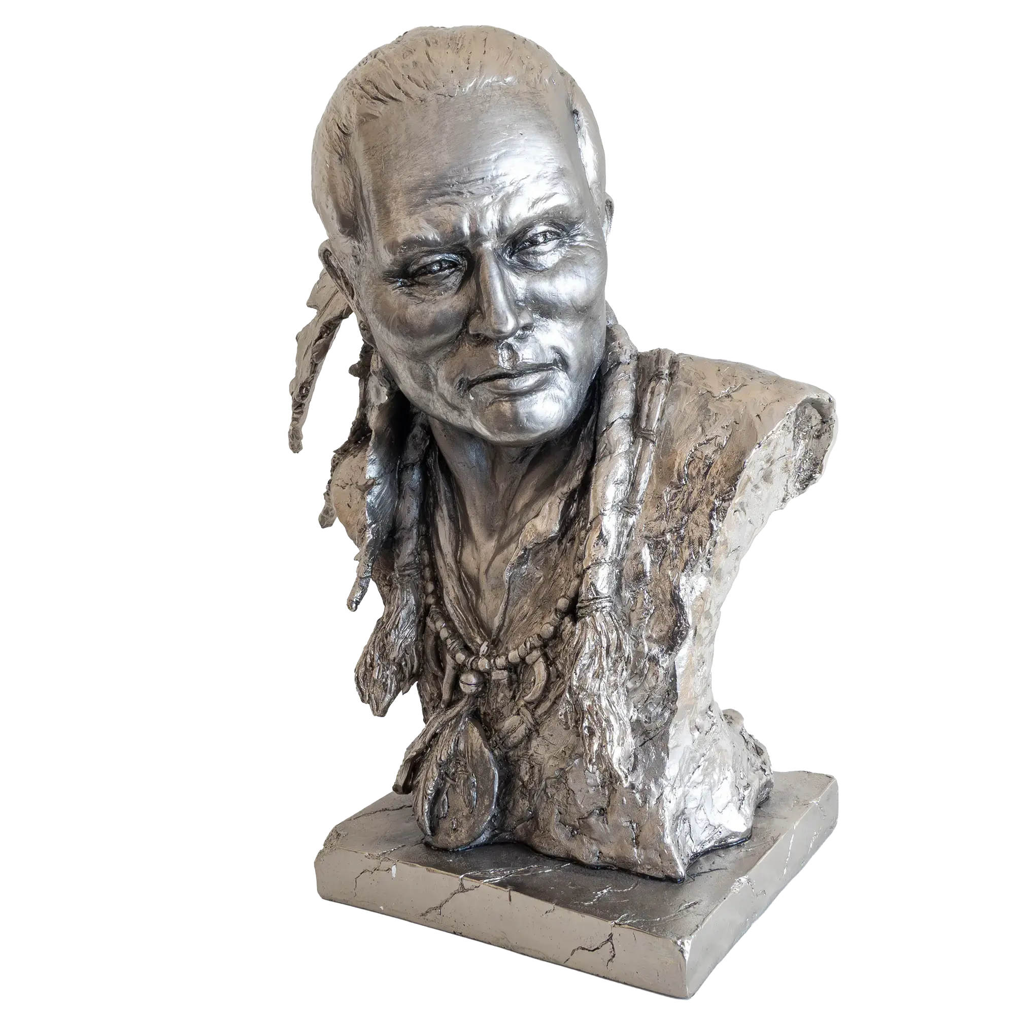 Richard Cooper Nickel Studio Collection Native Spirit Figurine