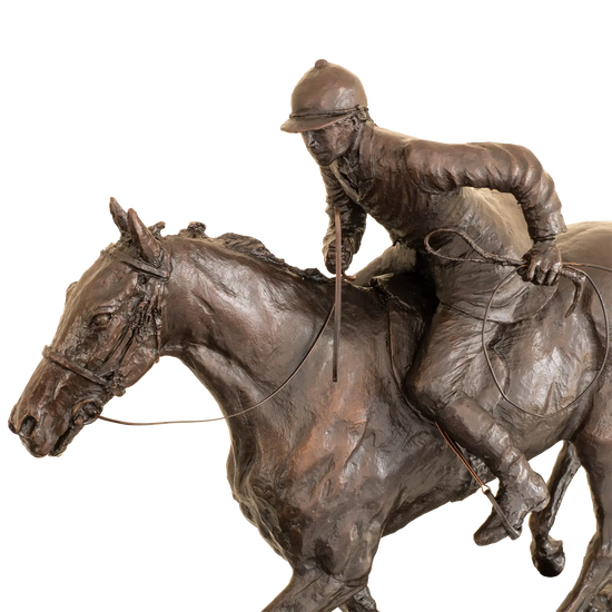 Richard Cooper Bronze Horses Collection Open Fields Figurine
