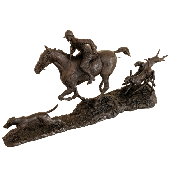 Richard Cooper Bronze Horses Collection Open Fields Figurine