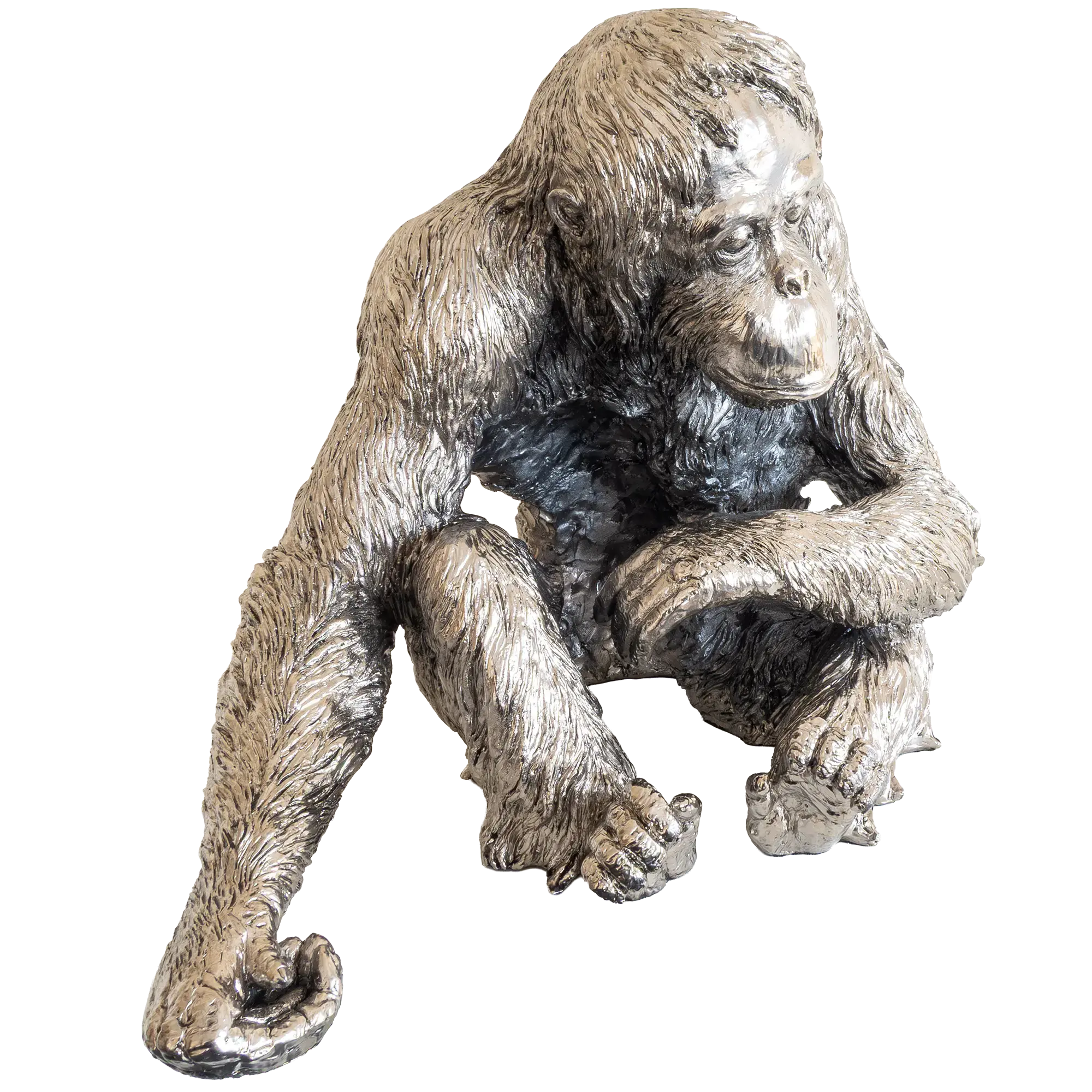 Richard Cooper Nickel Studio Collection Orangutan Figurine
