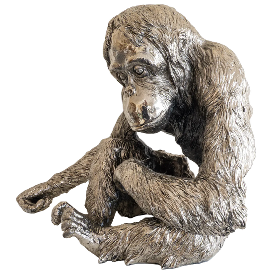 Richard Cooper Nickel Studio Collection Orangutan Figurine