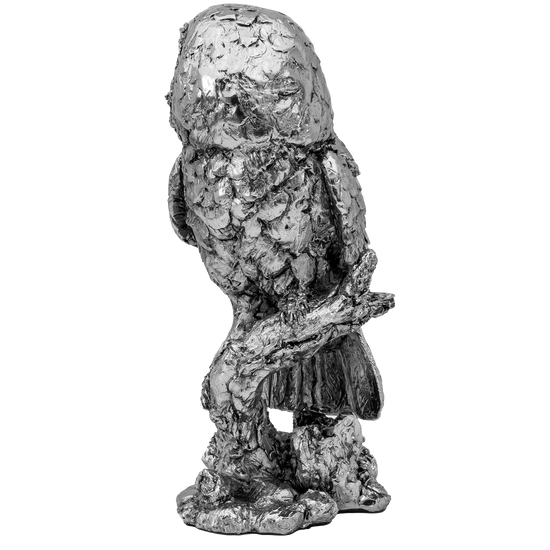 Richard Cooper Nickel Studio Collection Patience Tawny Owl