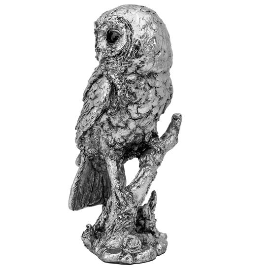 Richard Cooper Nickel Studio Collection Patience Tawny Owl