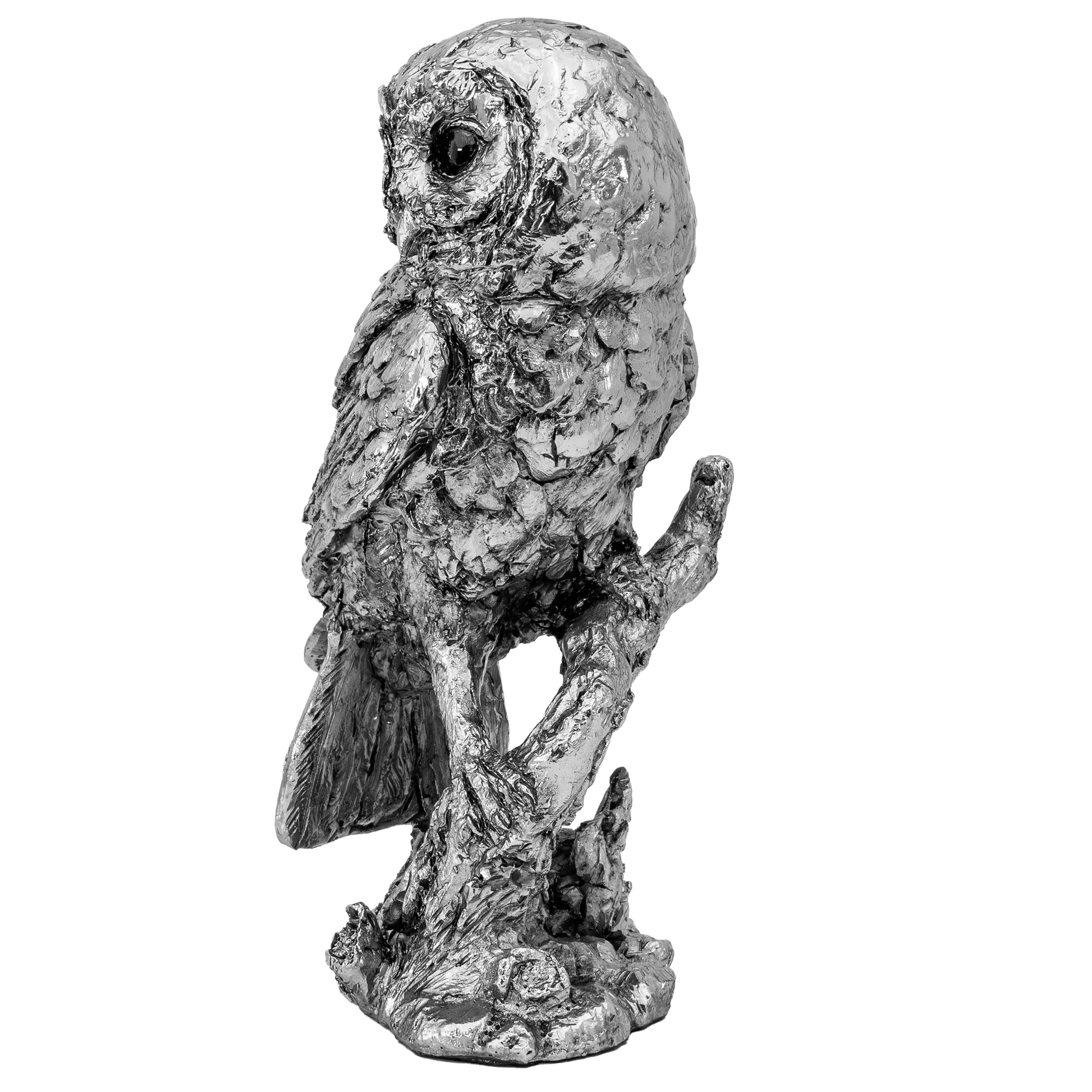 Richard Cooper Nickel Studio Collection Patience Tawny Owl