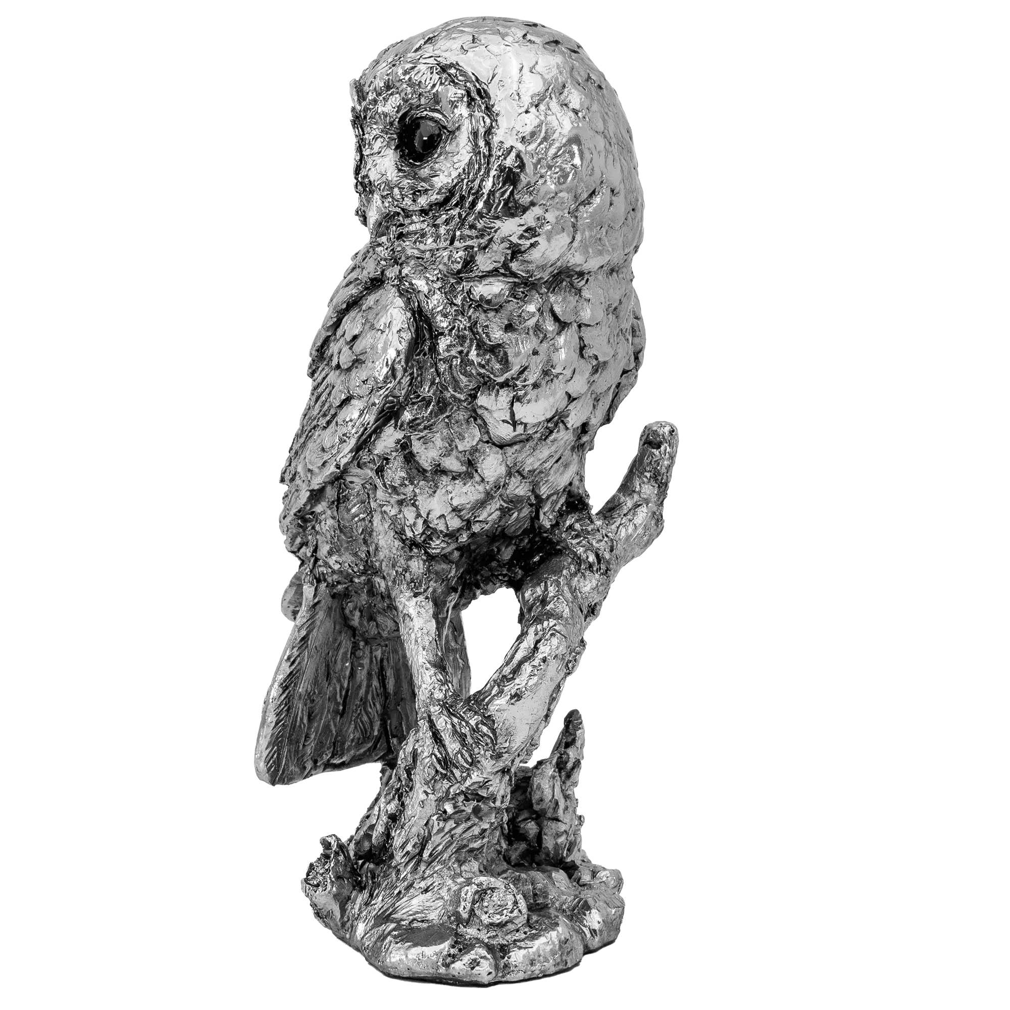 Richard Cooper Nickel Studio Collection Patience Tawny Owl