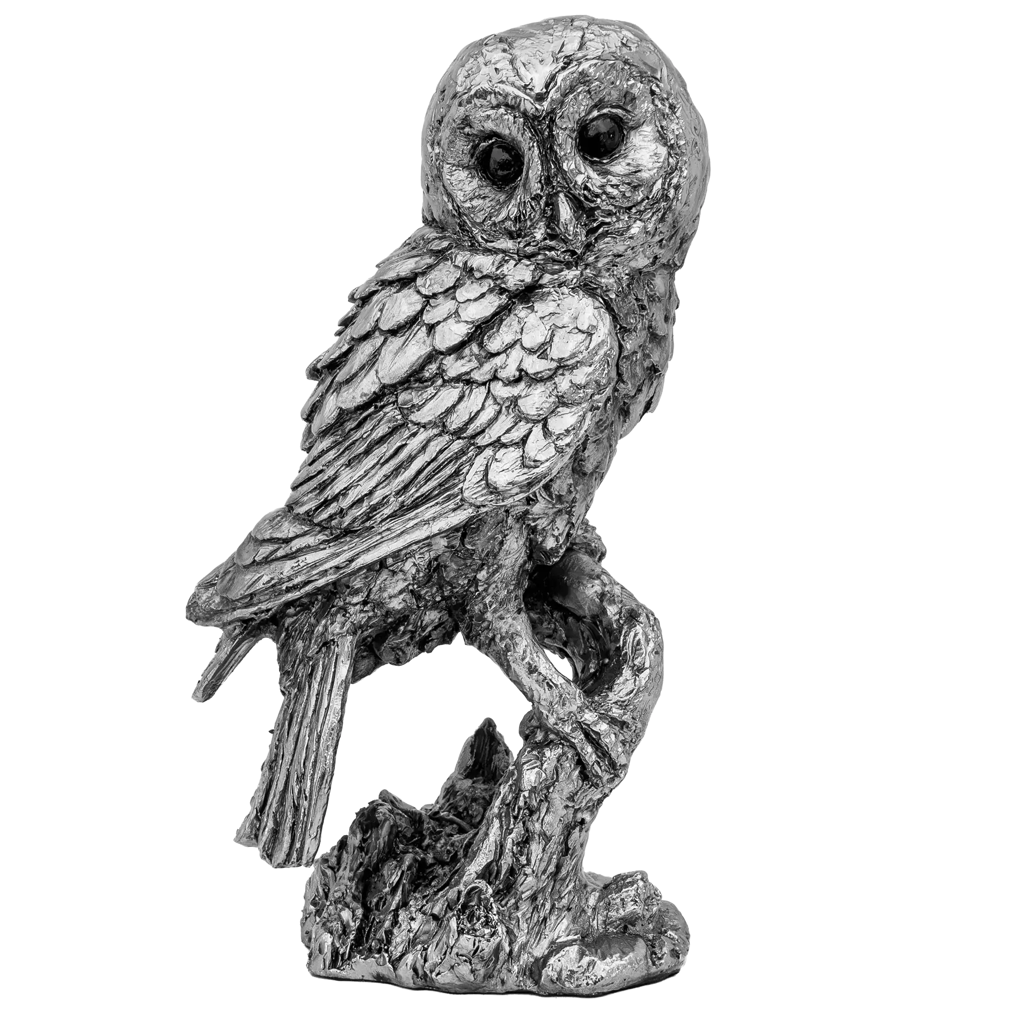 Richard Cooper Nickel Studio Collection Patience Tawny Owl