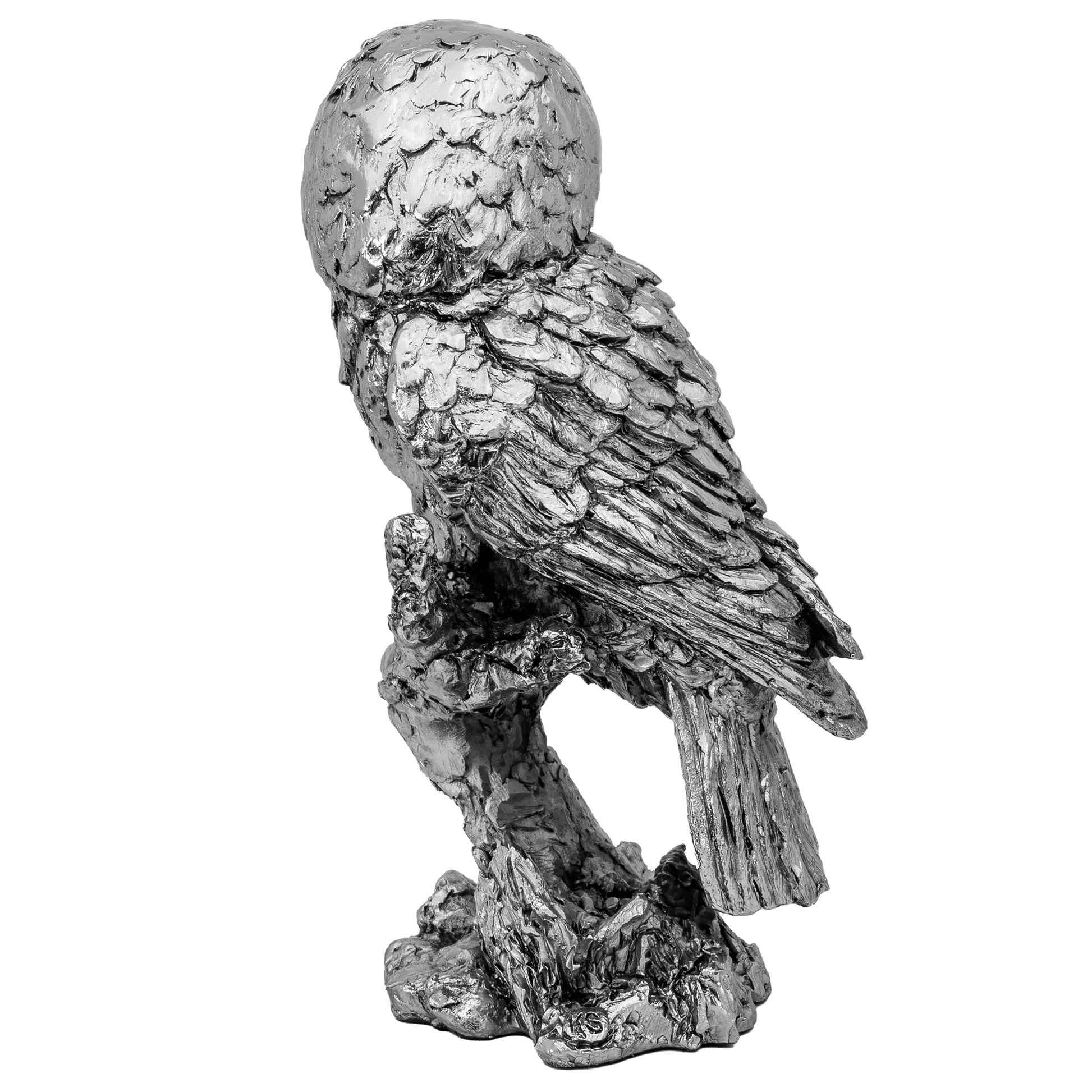 Richard Cooper Nickel Studio Collection Patience Tawny Owl