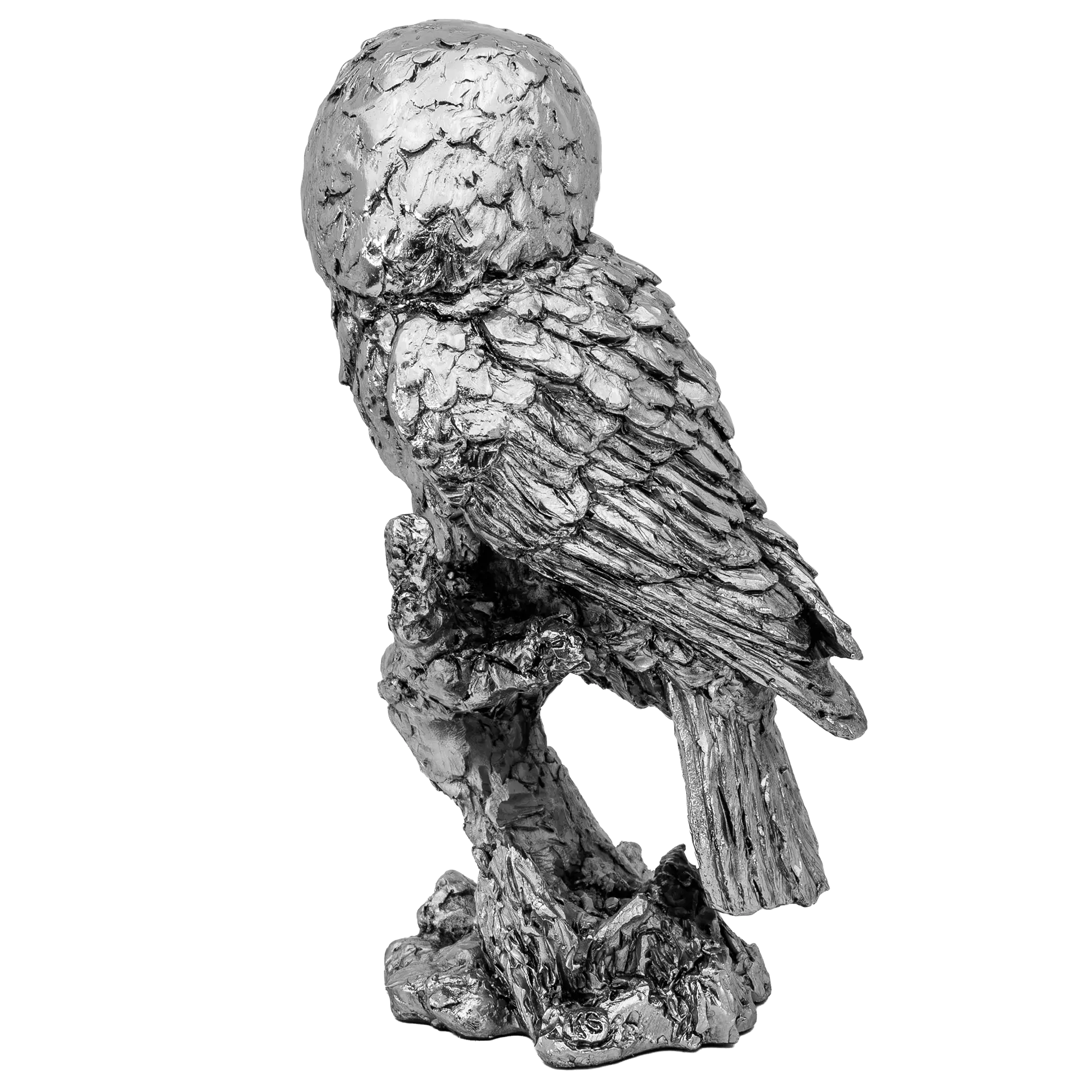 Richard Cooper Nickel Studio Collection Patience Tawny Owl