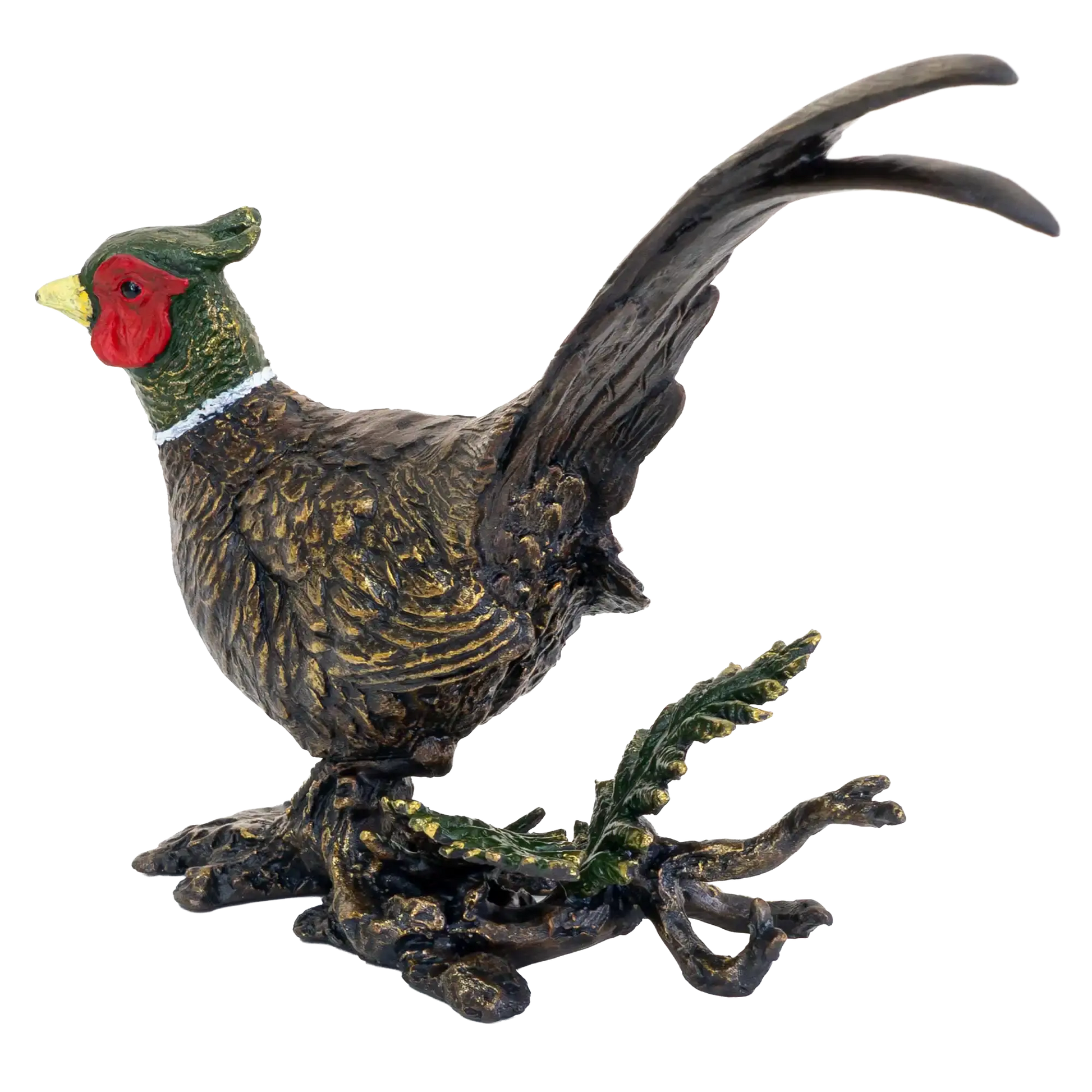 Richard Cooper Bronze Birds Collection Pheasant Figurine