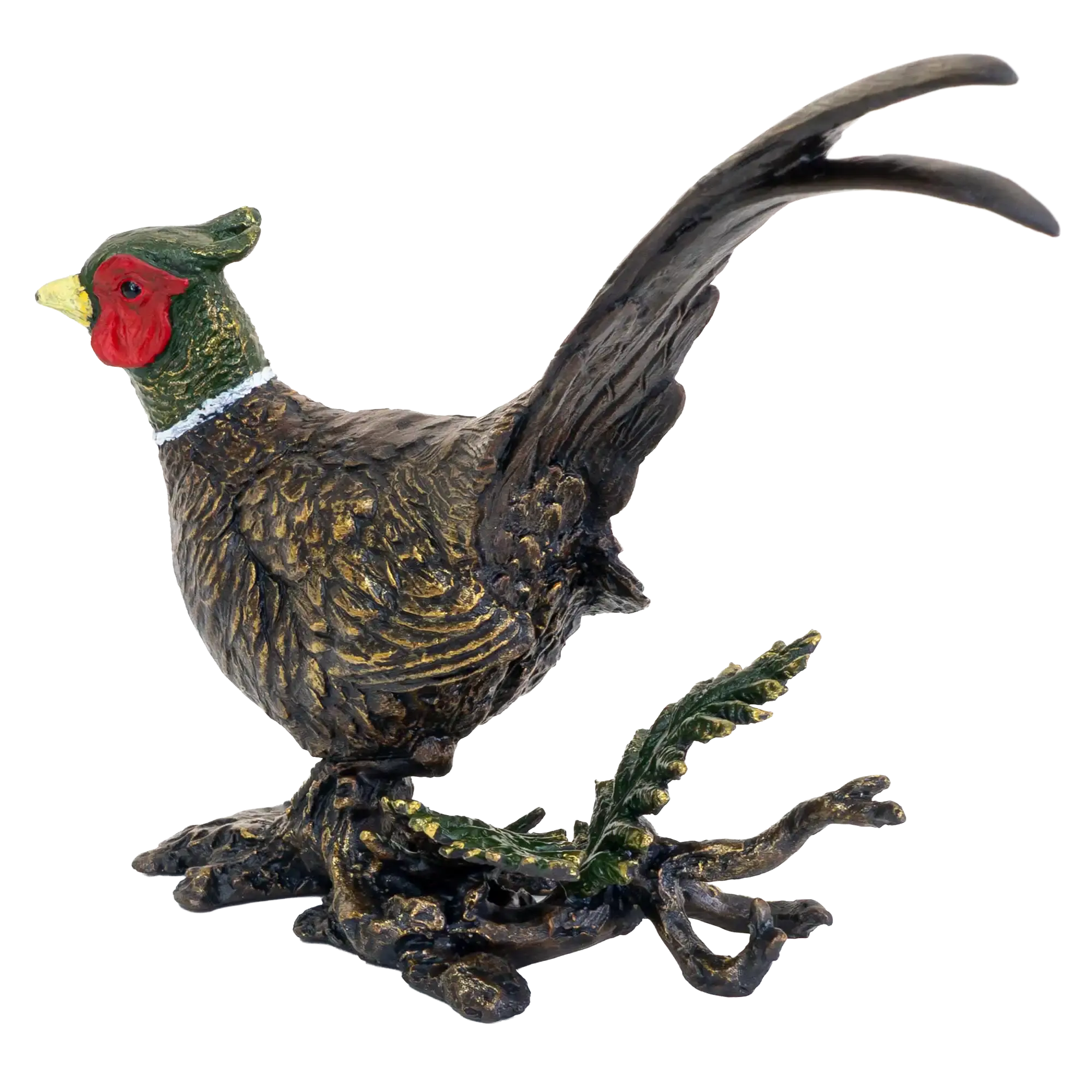 Richard Cooper Bronze Birds Collection Pheasant Figurine