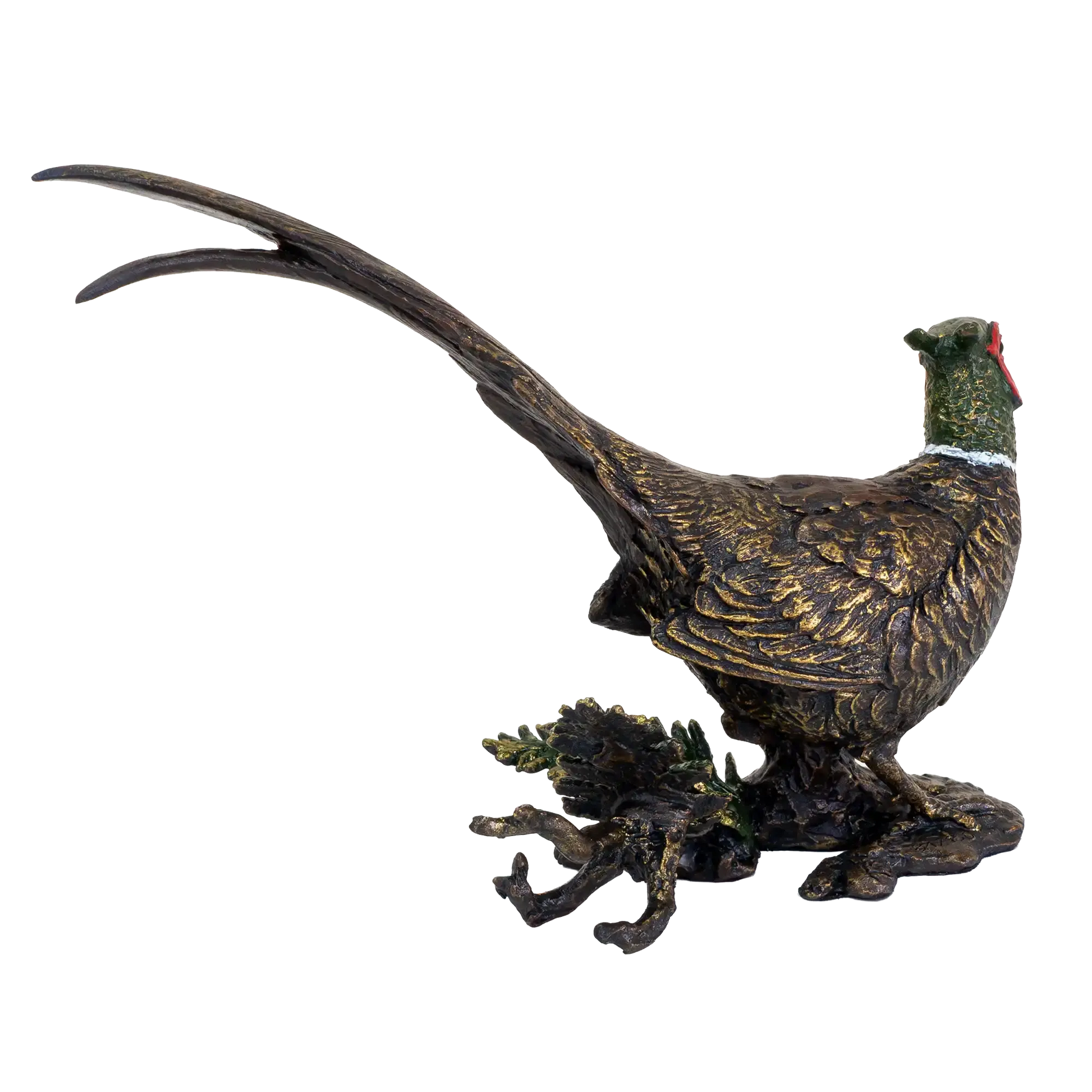Richard Cooper Bronze Birds Collection Pheasant Figurine