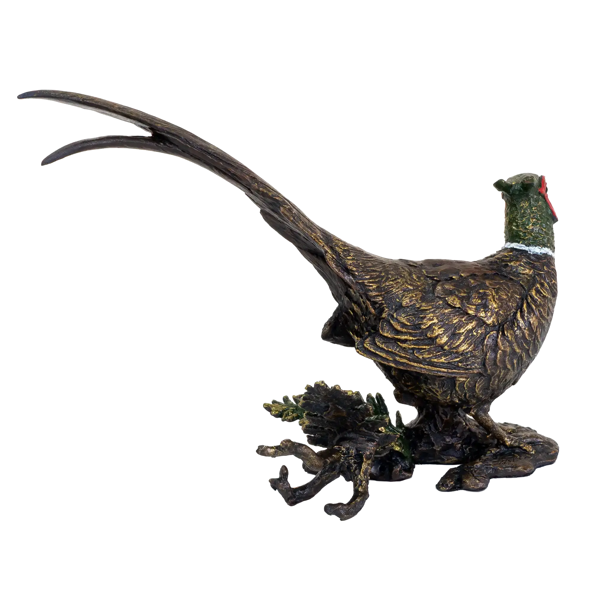 Richard Cooper Bronze Birds Collection Pheasant Figurine