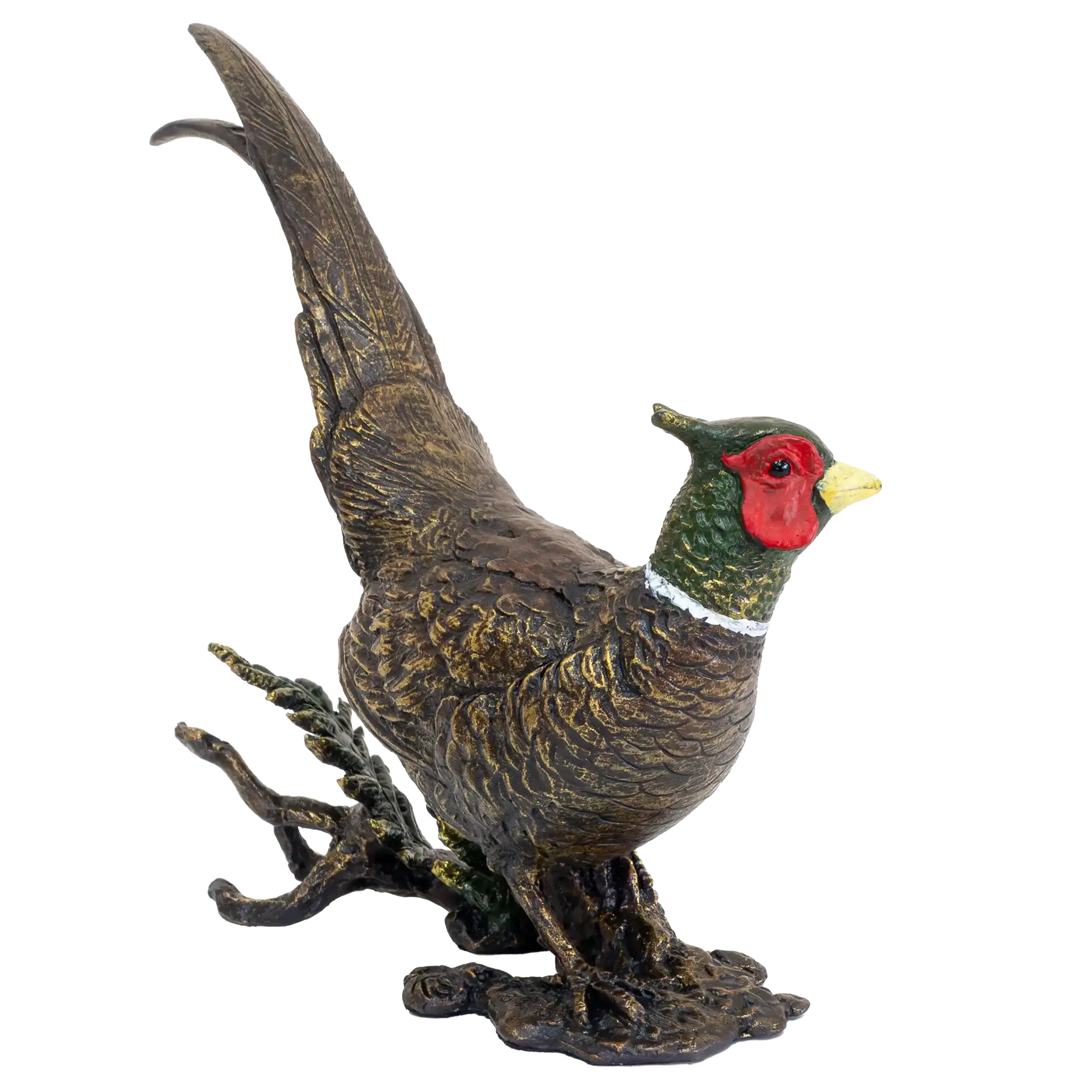 Richard Cooper Bronze Birds Collection Pheasant Figurine