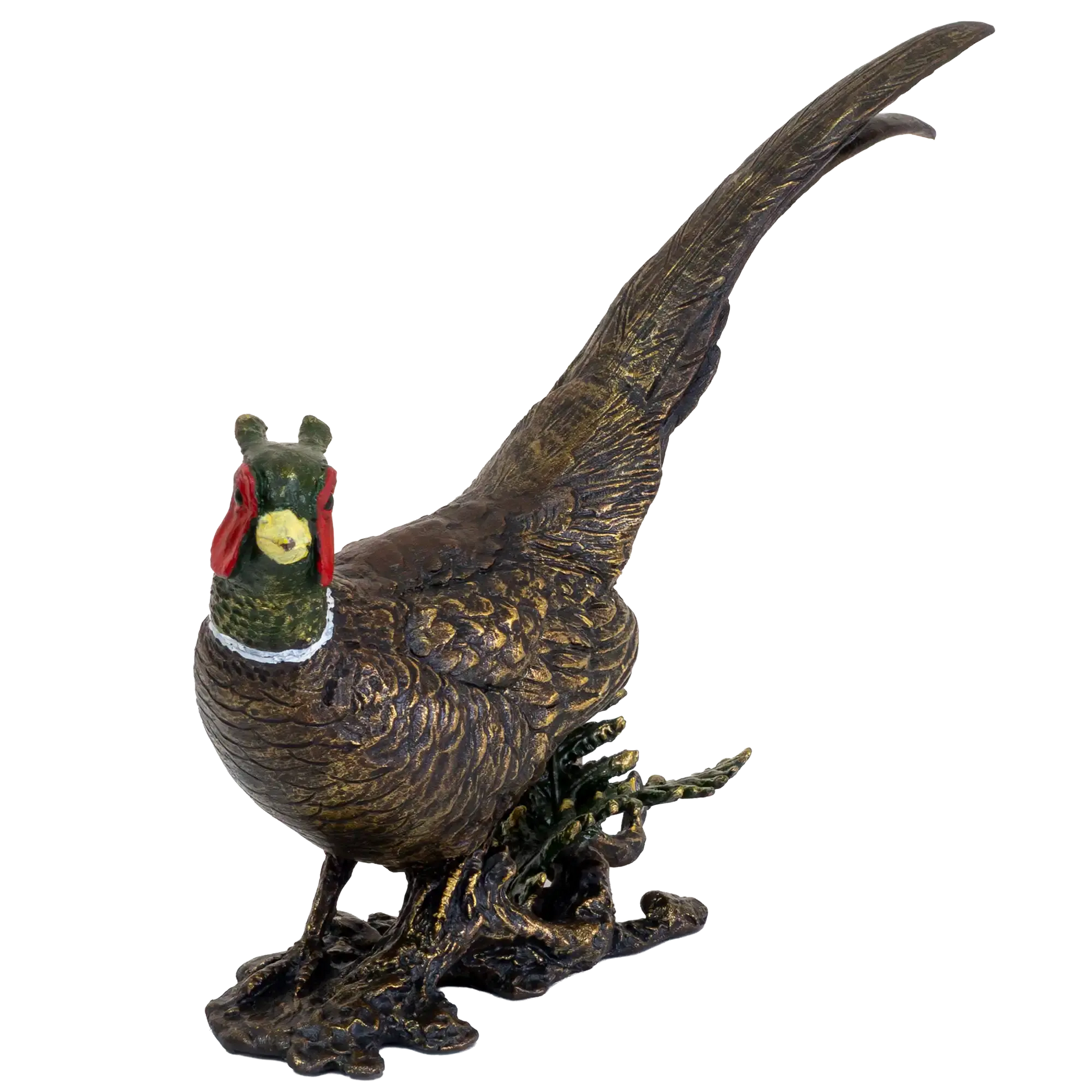 Richard Cooper Bronze Birds Collection Pheasant Figurine