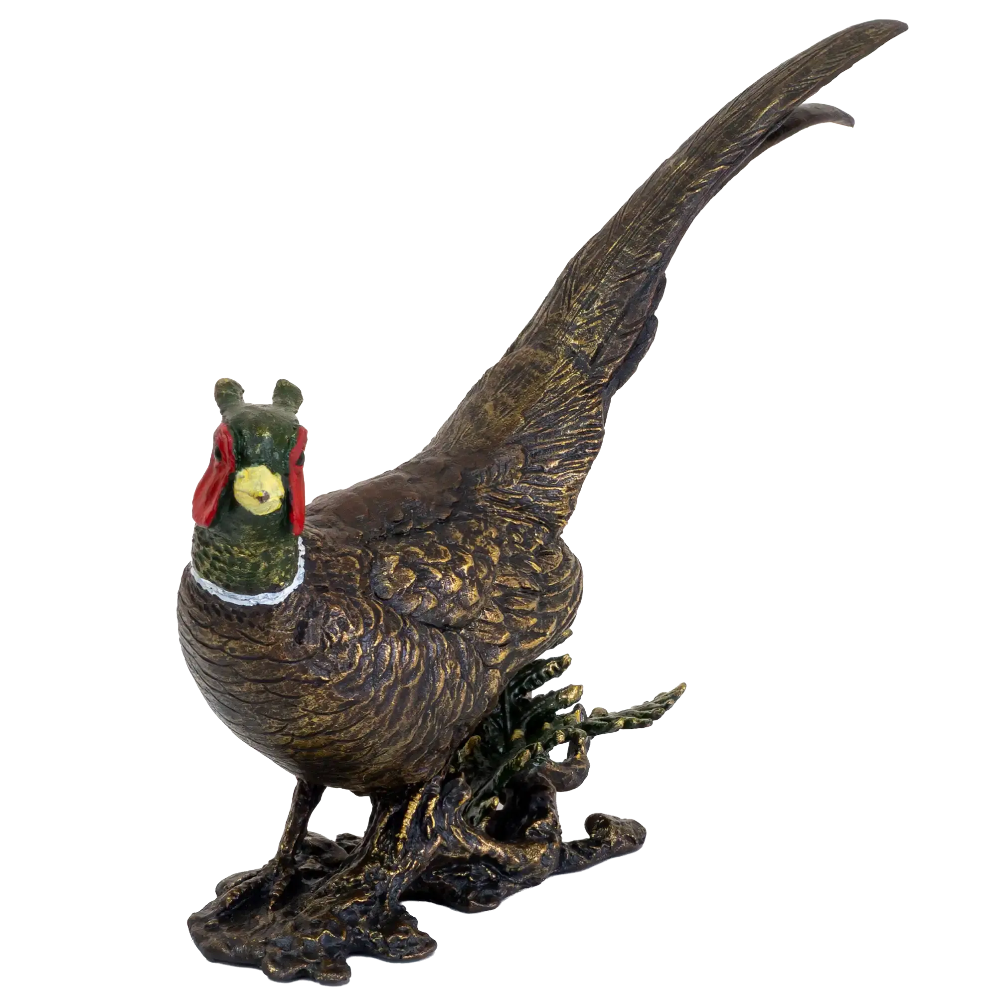 Richard Cooper Bronze Birds Collection Pheasant Figurine