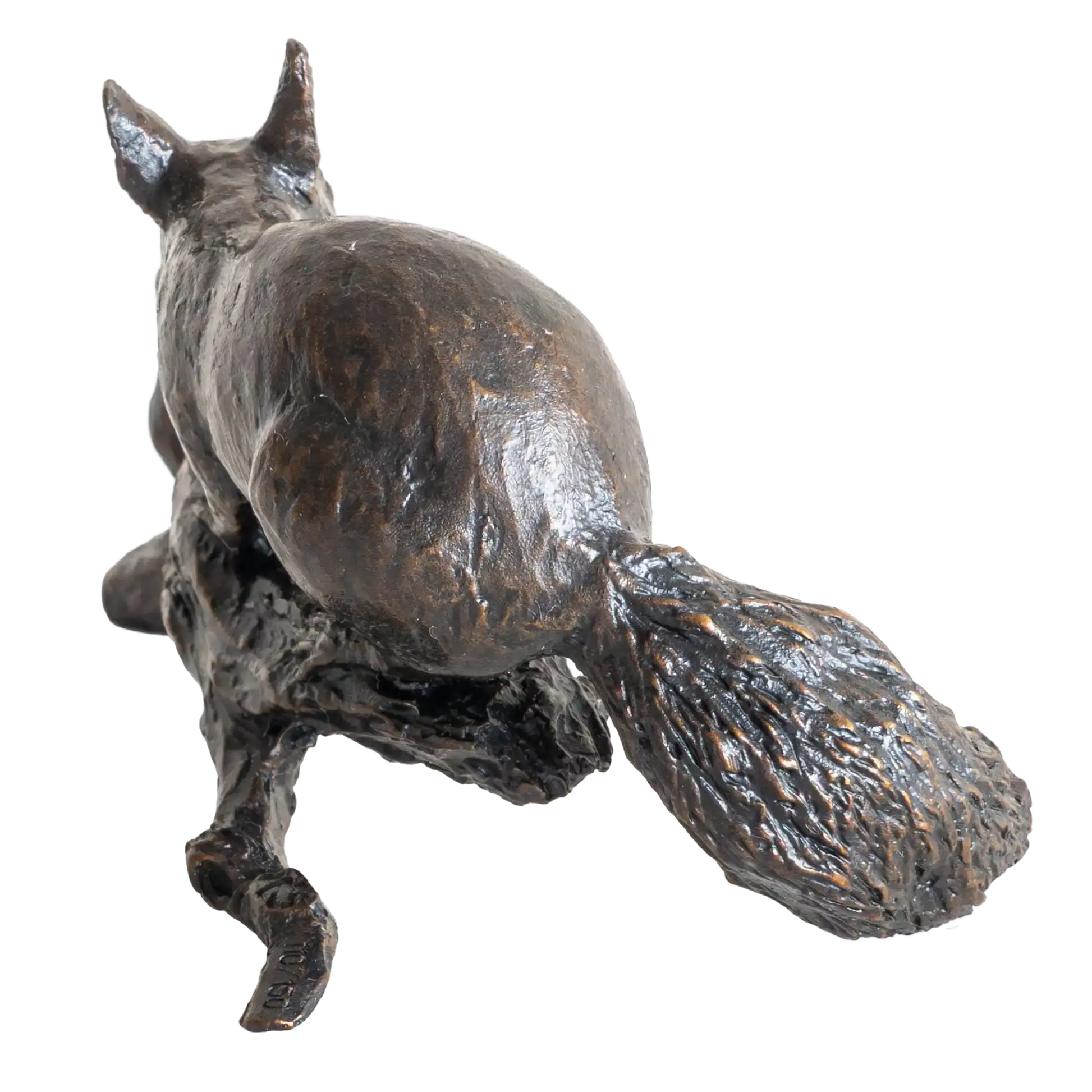 Richard Cooper Bronze Animals Collection Red Squirrel with Baby Figurine
