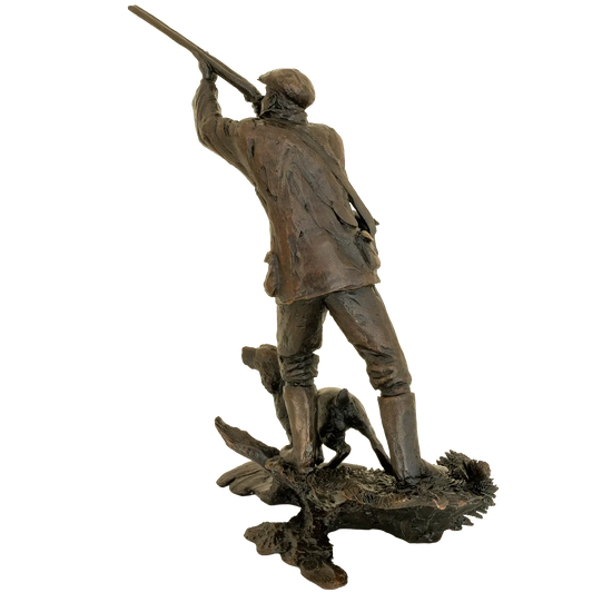 Richard Cooper Bronze Country Pursuits Collection Riverbank Figurine