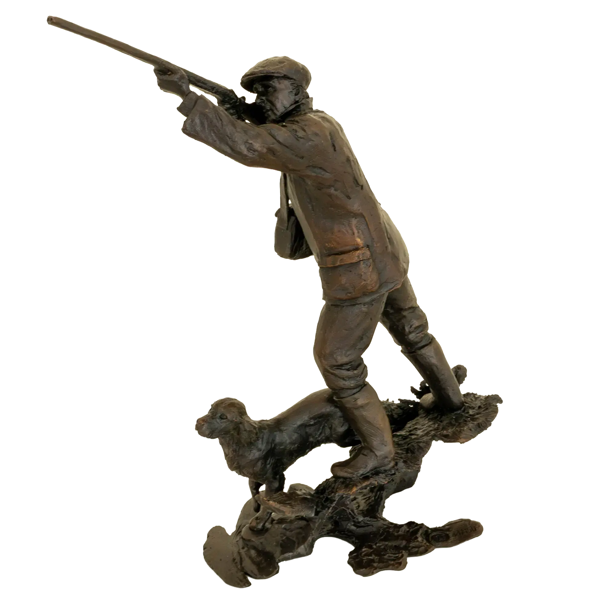 Richard Cooper Bronze Country Pursuits Collection Riverbank Figurine