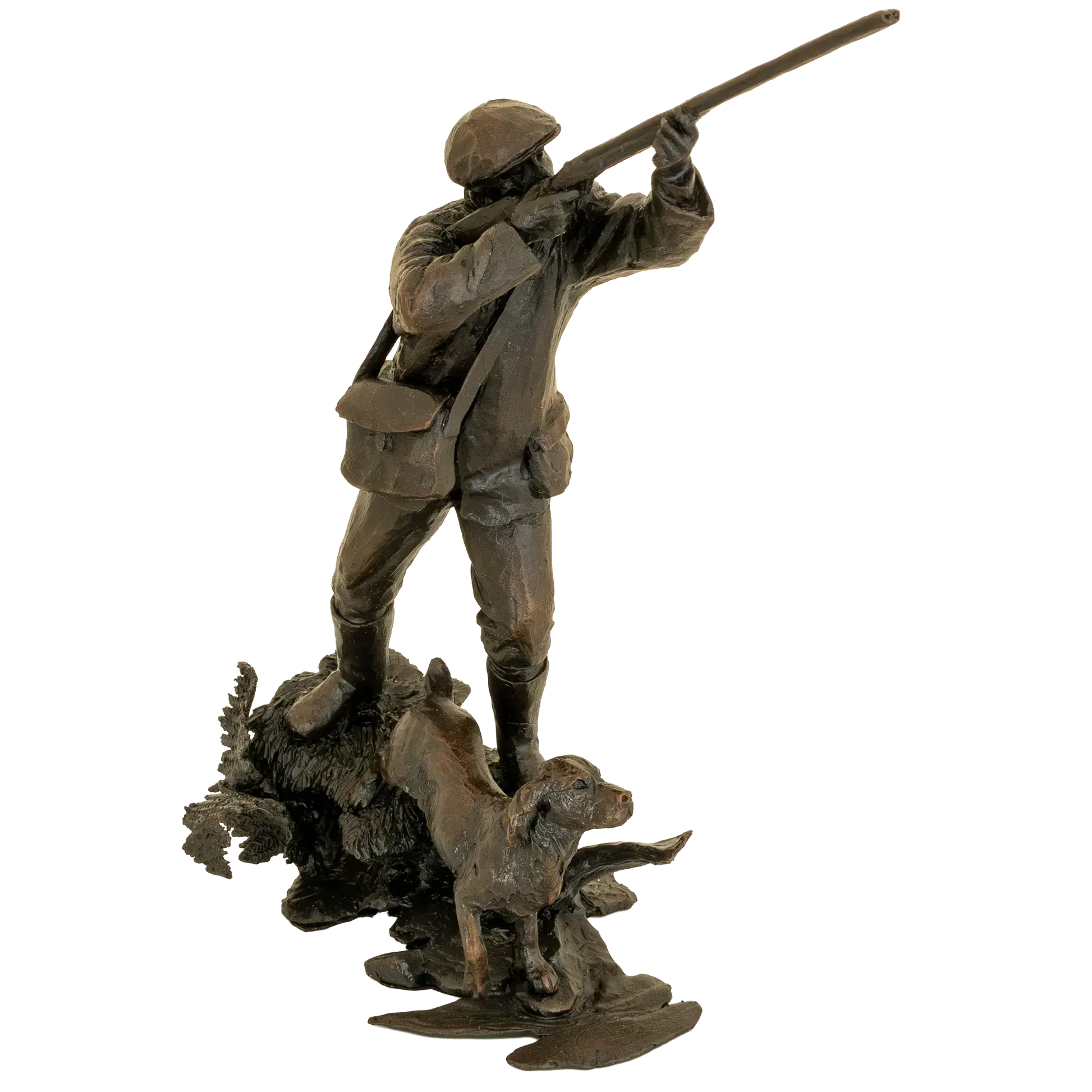 Richard Cooper Bronze Country Pursuits Collection Riverbank Figurine