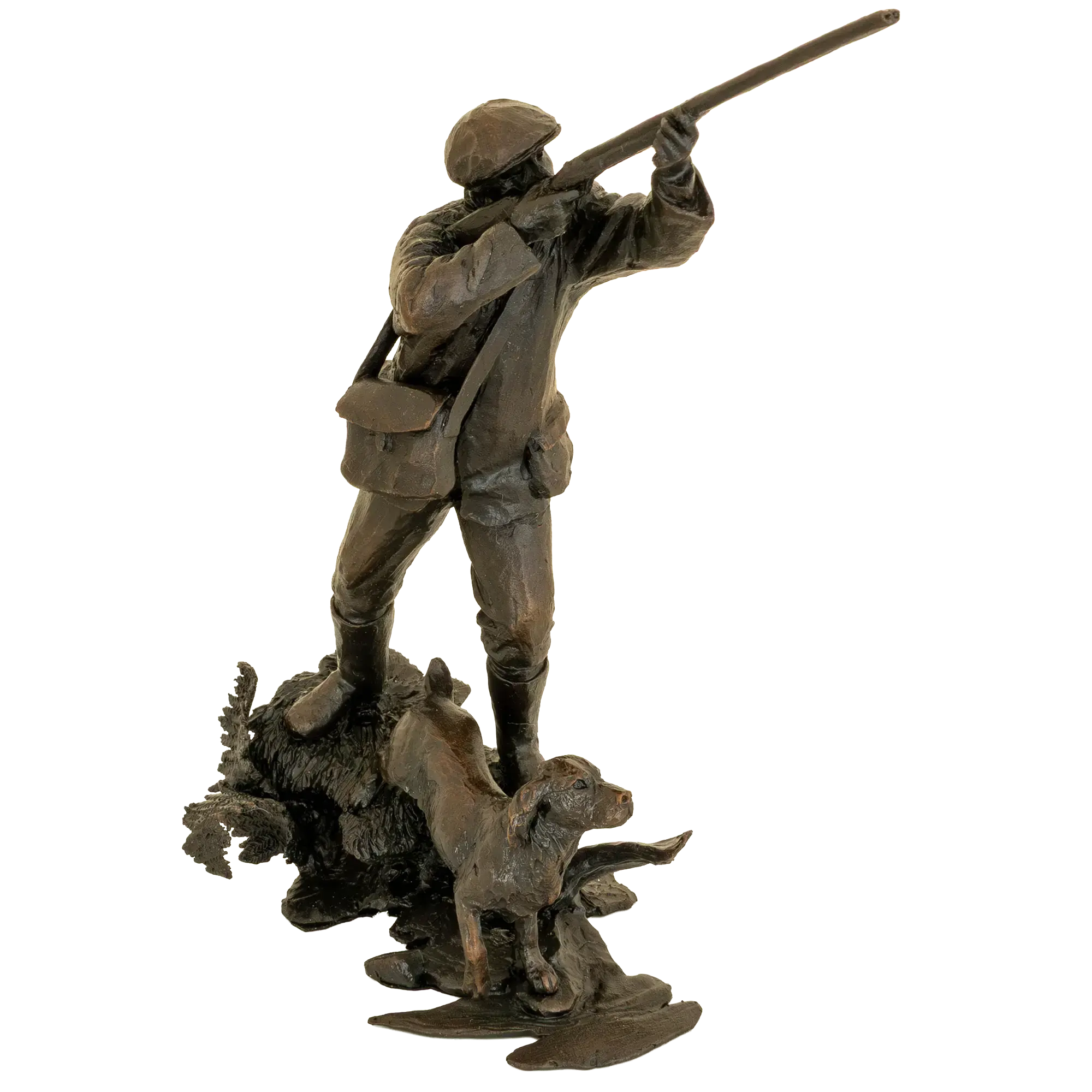 Richard Cooper Bronze Country Pursuits Collection Riverbank Figurine